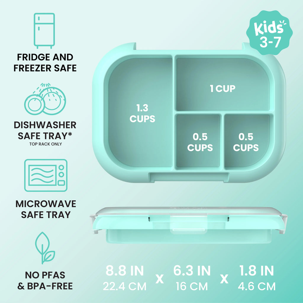 Bentgo Chill Kids Tray with Transparent Cover