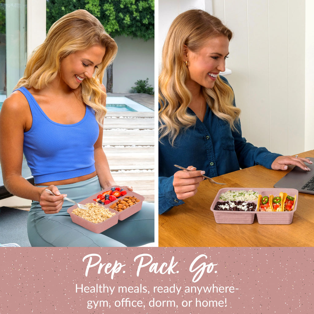 Bentgo Prep 3-Compartment Meal Prep Containers (20-Piece)