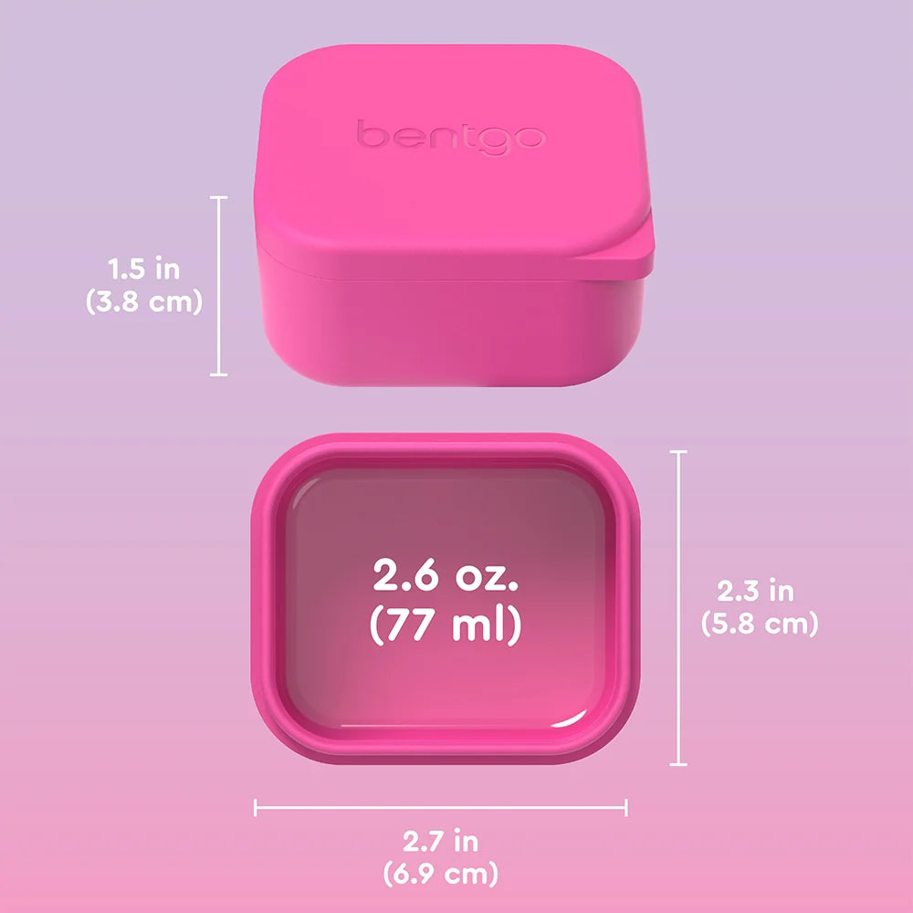 Bentgo Kids Sidekicks 2-Pack Silicone Container Set