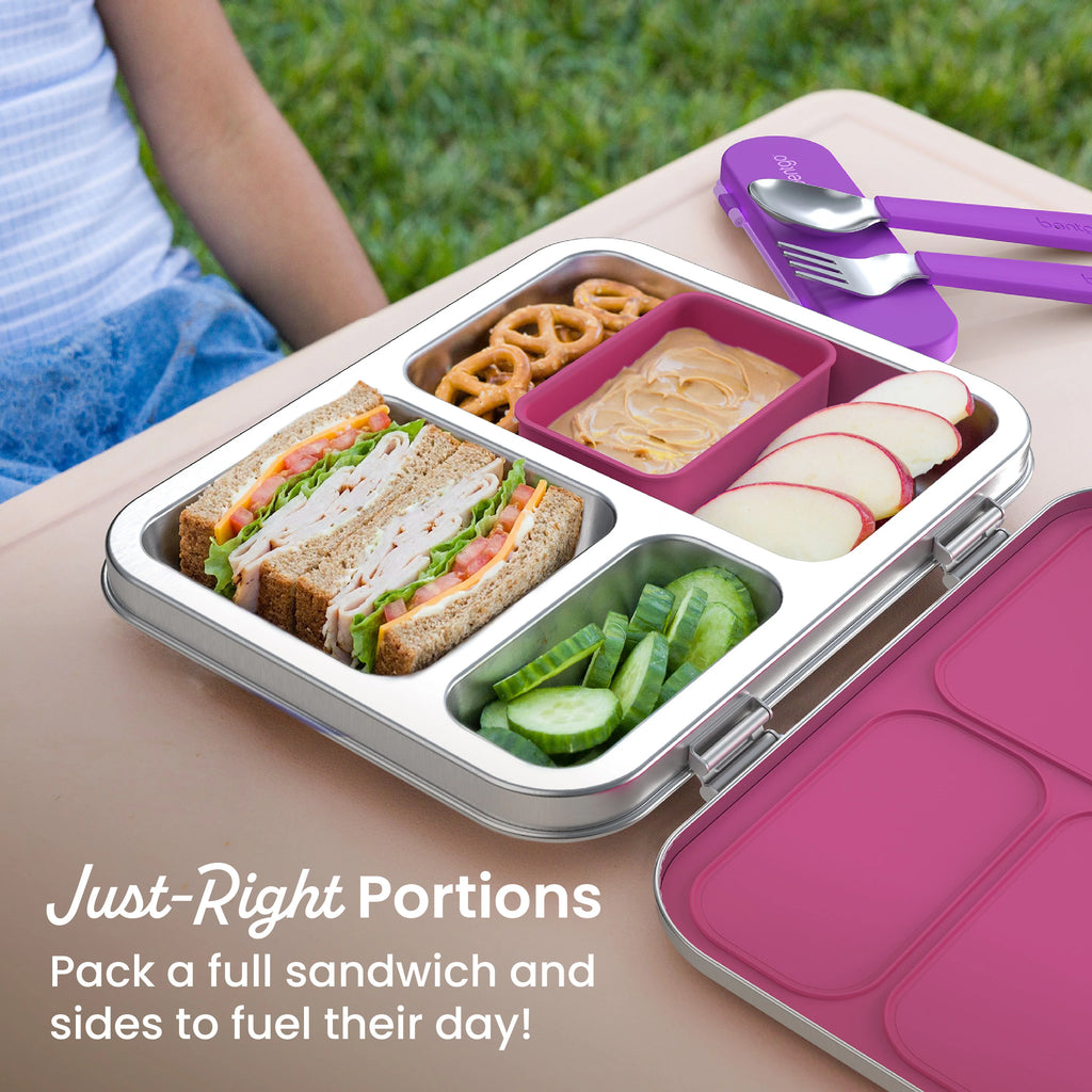 Bentgo Kids Stainless Steel Lunch Box (2-Pack)