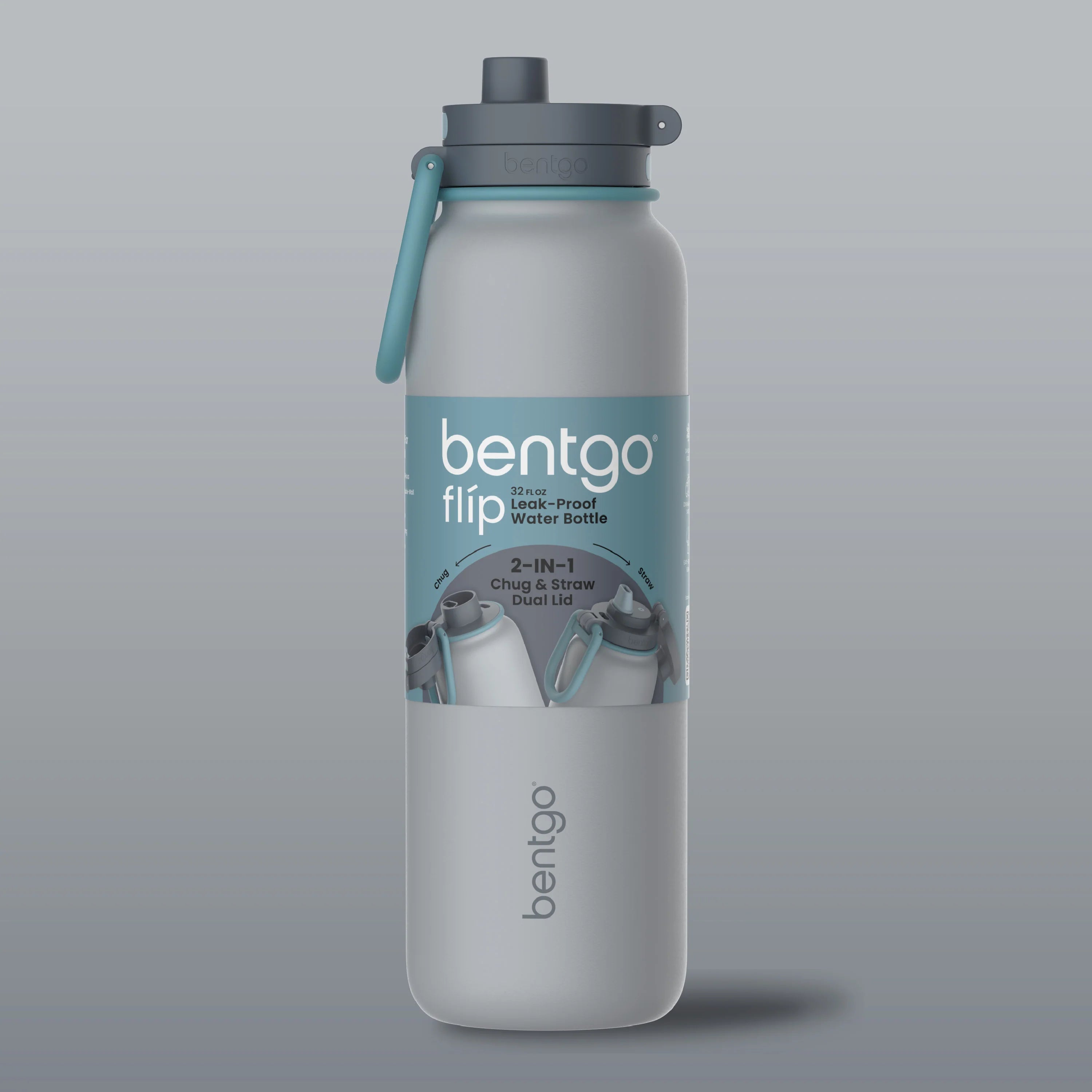 Bentgo Flip 2-in-1 Water Bottle (32 fl oz)