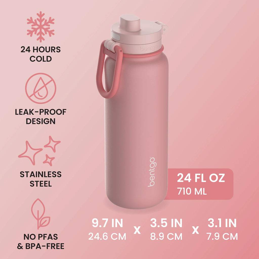 Bentgo Flip 2-in-1 Water Bottle (24 fl oz)