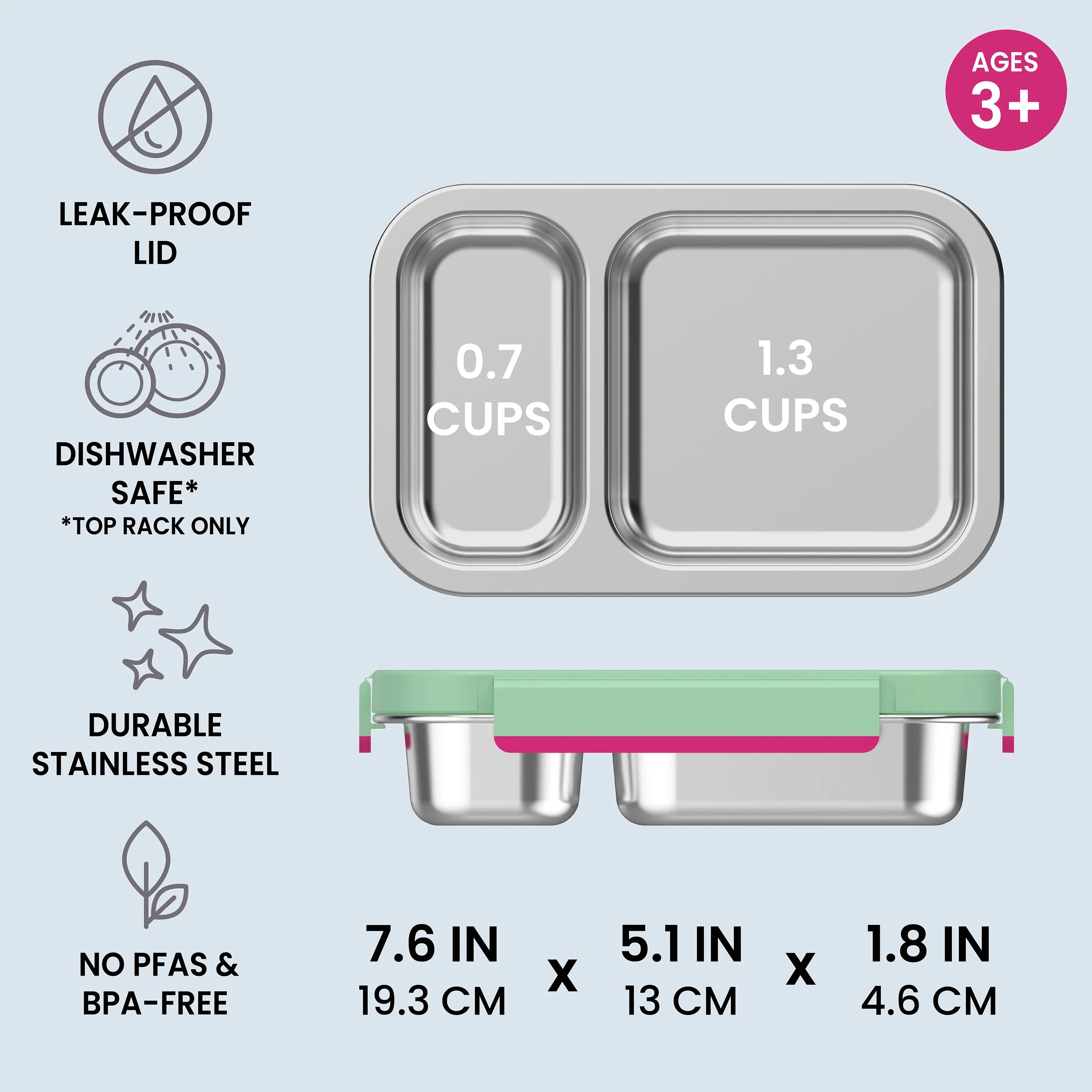 Bentgo Stainless Steel Snack Box