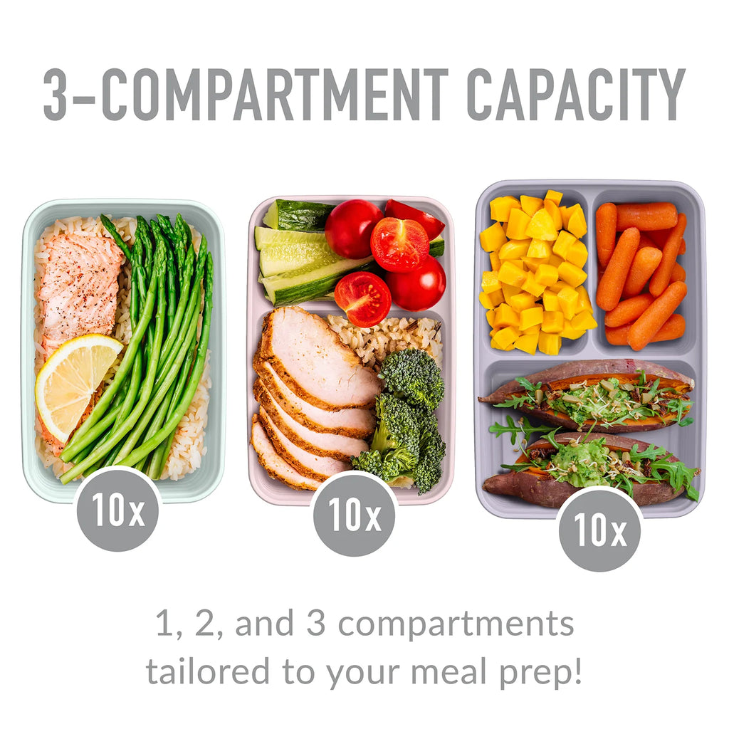 Bentgo Prep Deluxe Bag & 60-Piece Meal Prep Container Set