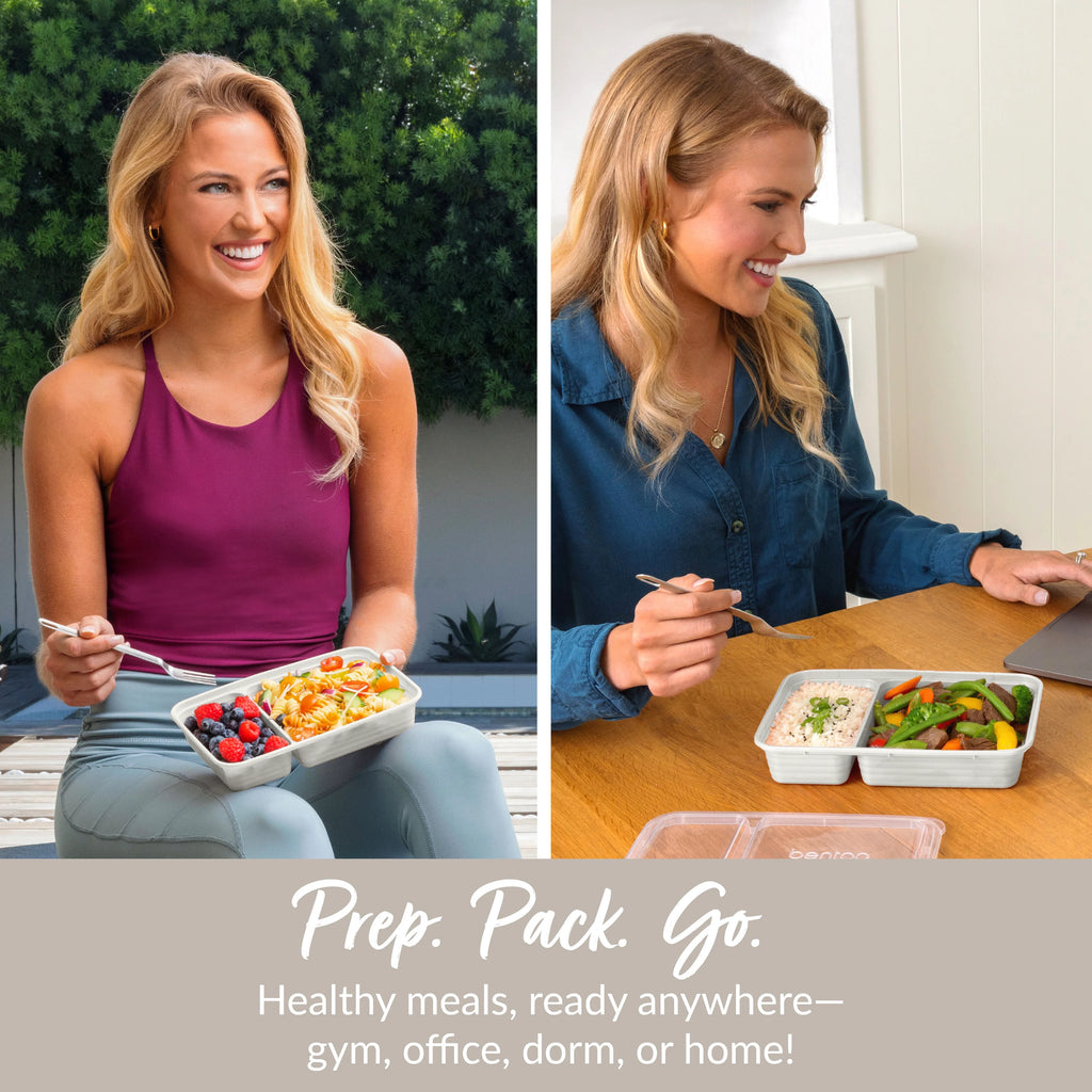 Bentgo Prep 2-Compartment Meal Prep Containers (20-Piece)