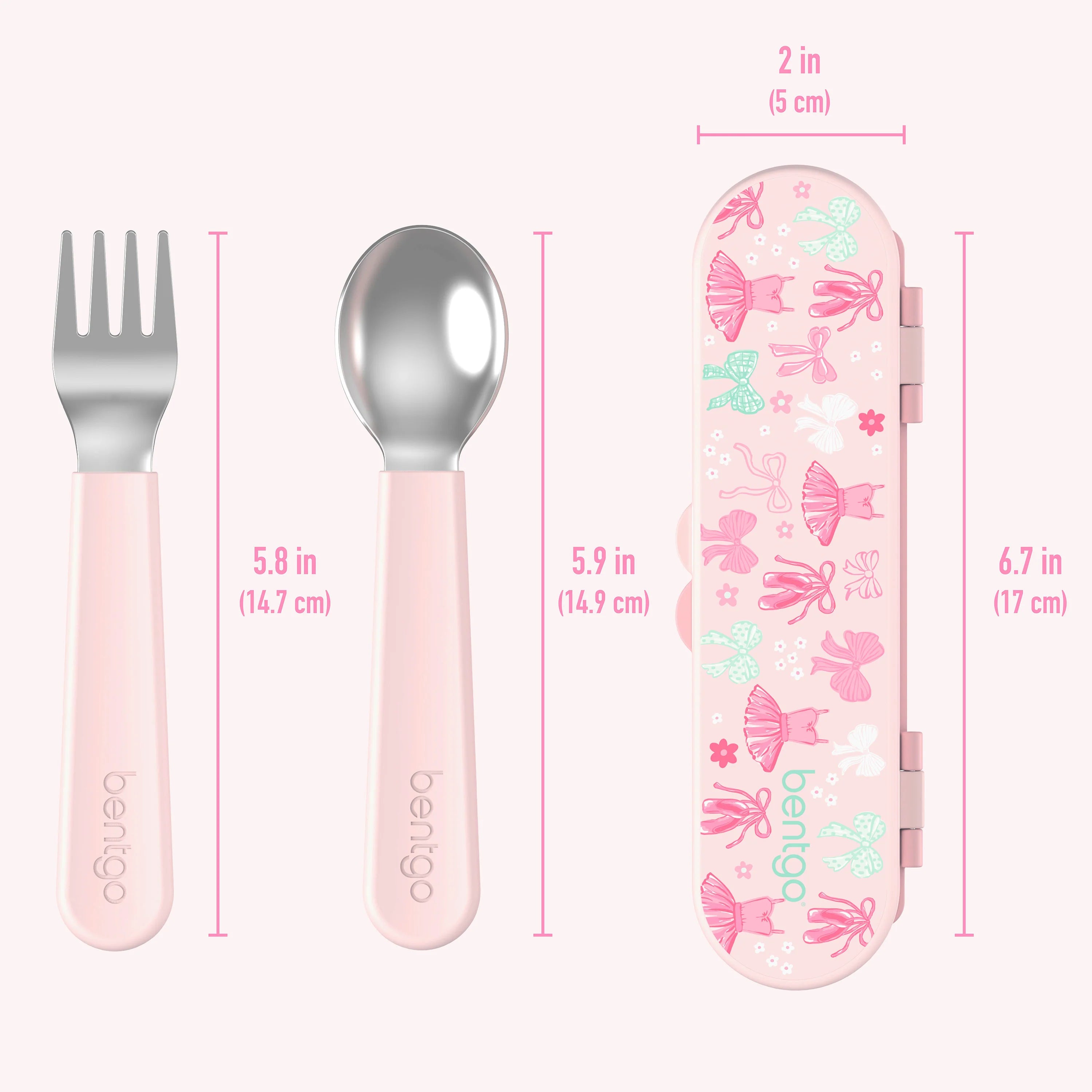 Bentgo Kids Stainless Steel Utensil Set