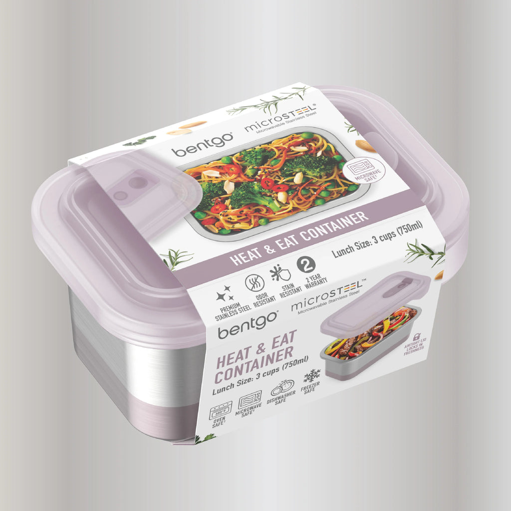 Bentgo MicroSteel Heat & Eat Container