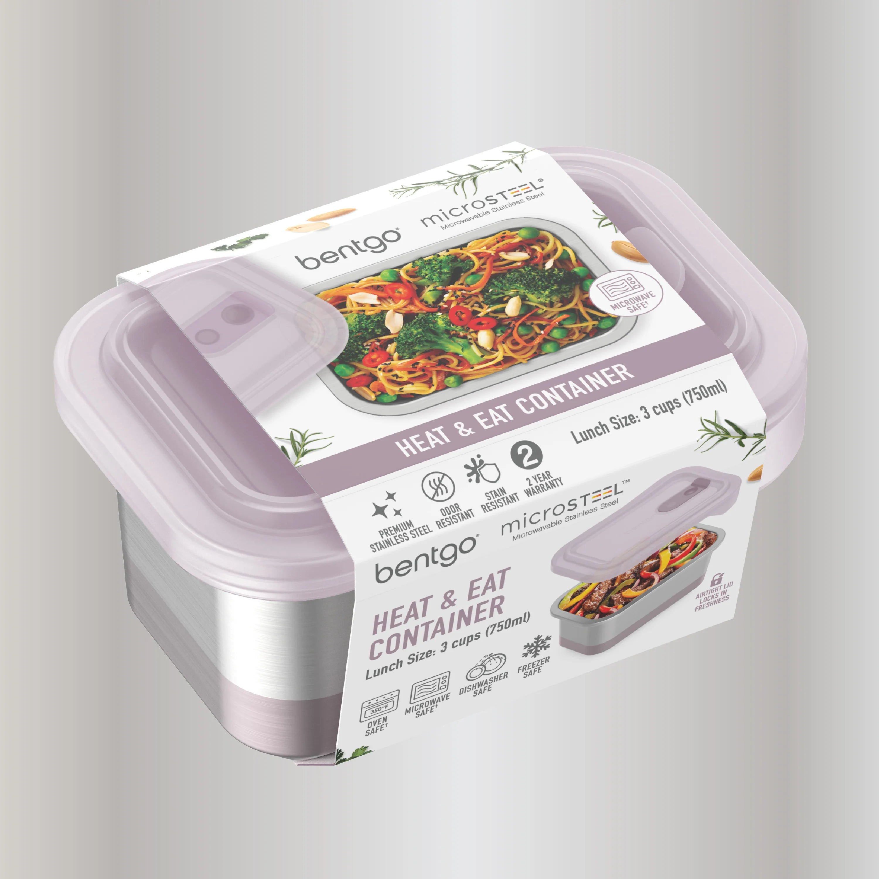 Bentgo MicroSteel Heat & Eat Container
