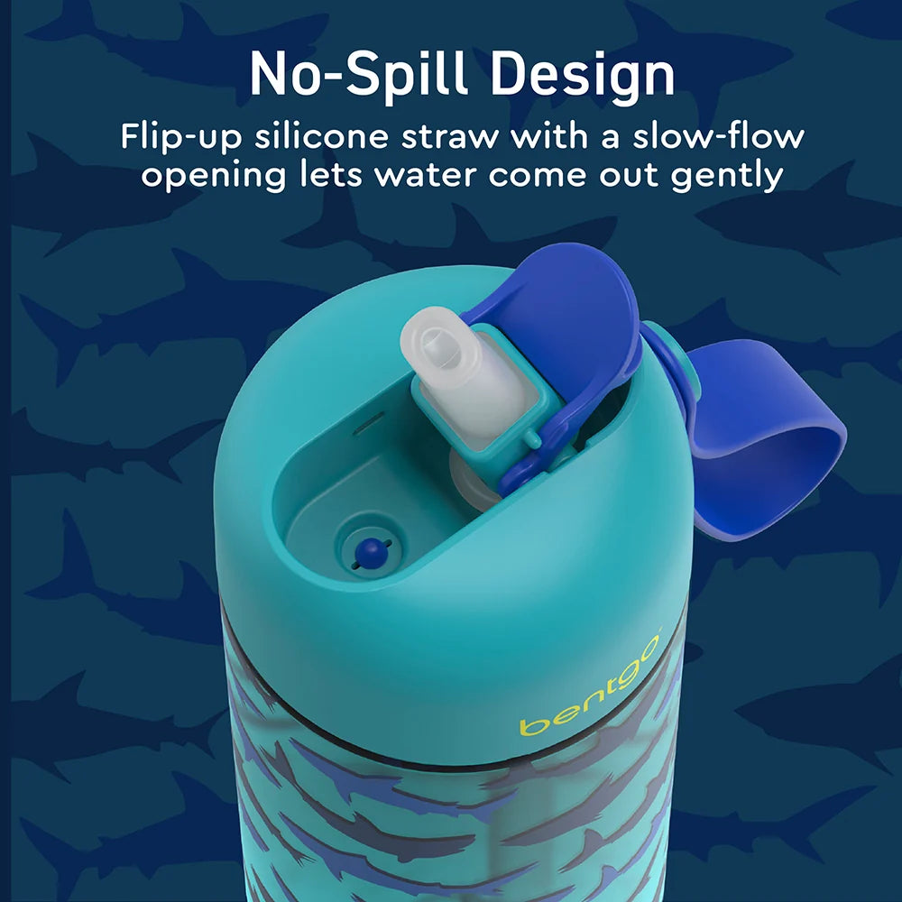 Bentgo Kids Prints Water Bottle (2-Pack)