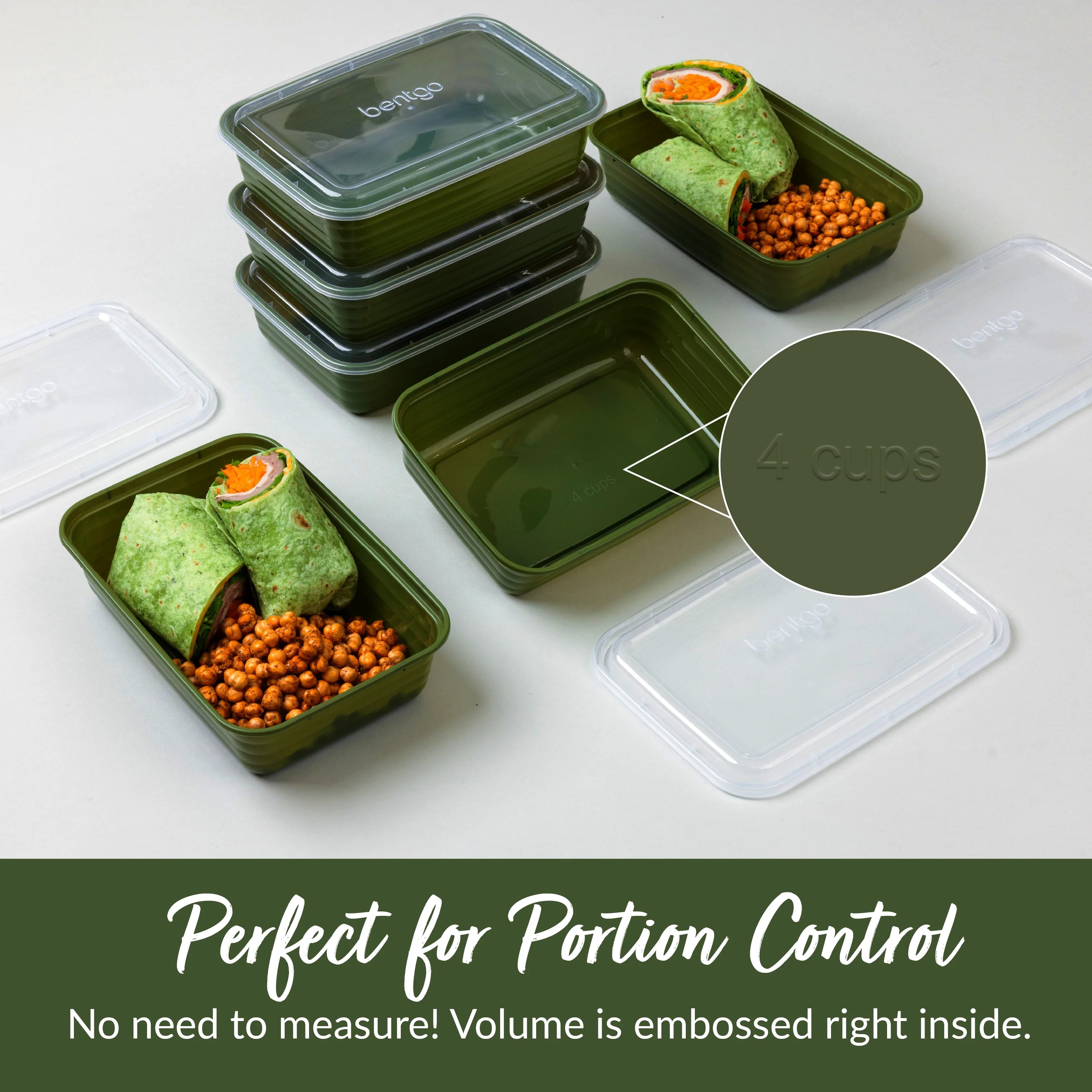 Bentgo Prep 1-Compartment Meal Prep Containers (20-Piece)