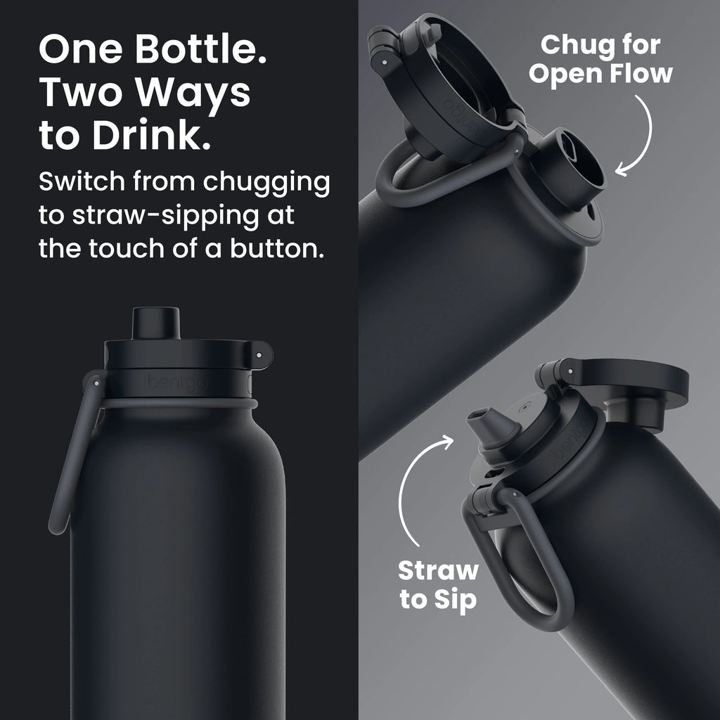 Bentgo Flip 2-in-1 Water Bottle (40 fl oz)