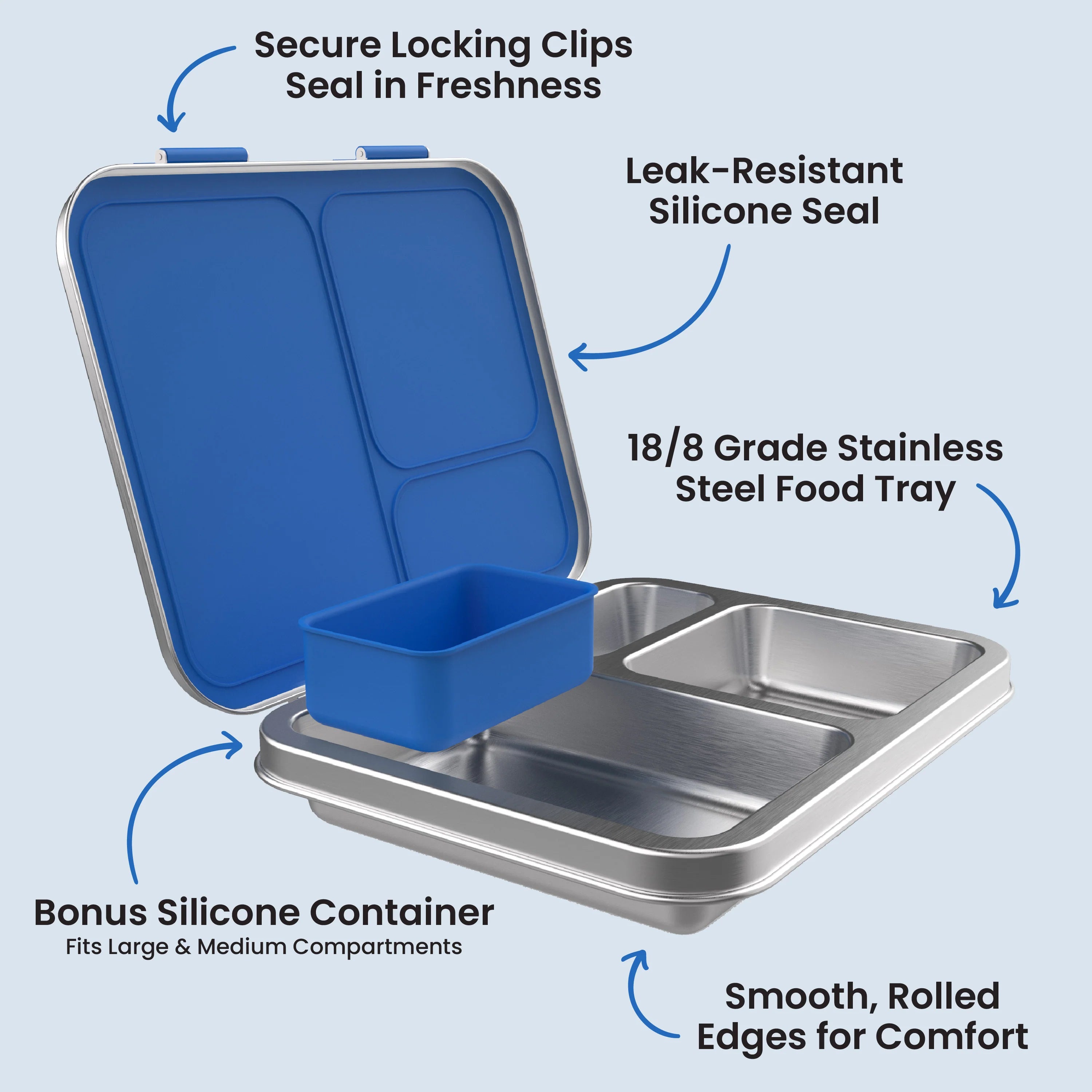 Bentgo Kids Stainless Steel Lunch Box