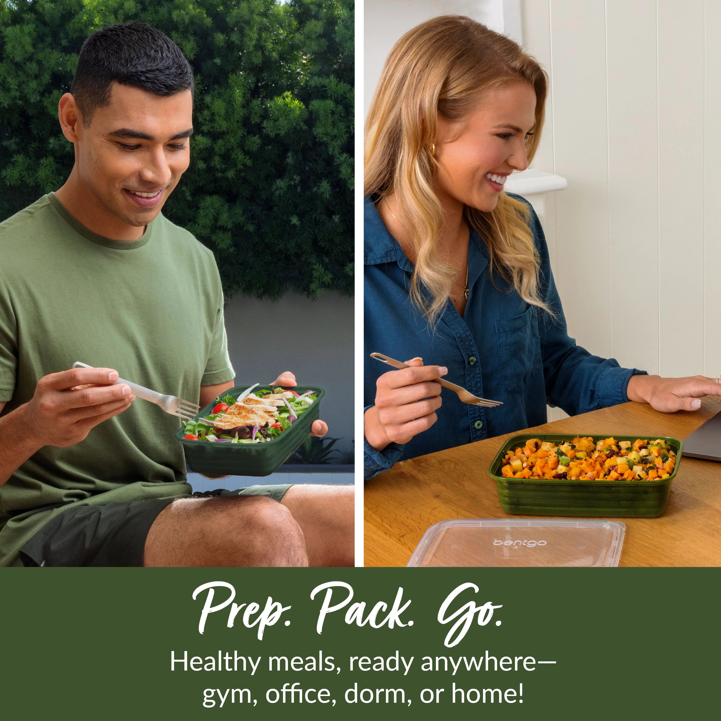 Bentgo Prep 1-Compartment Meal Prep Containers (20-Piece)
