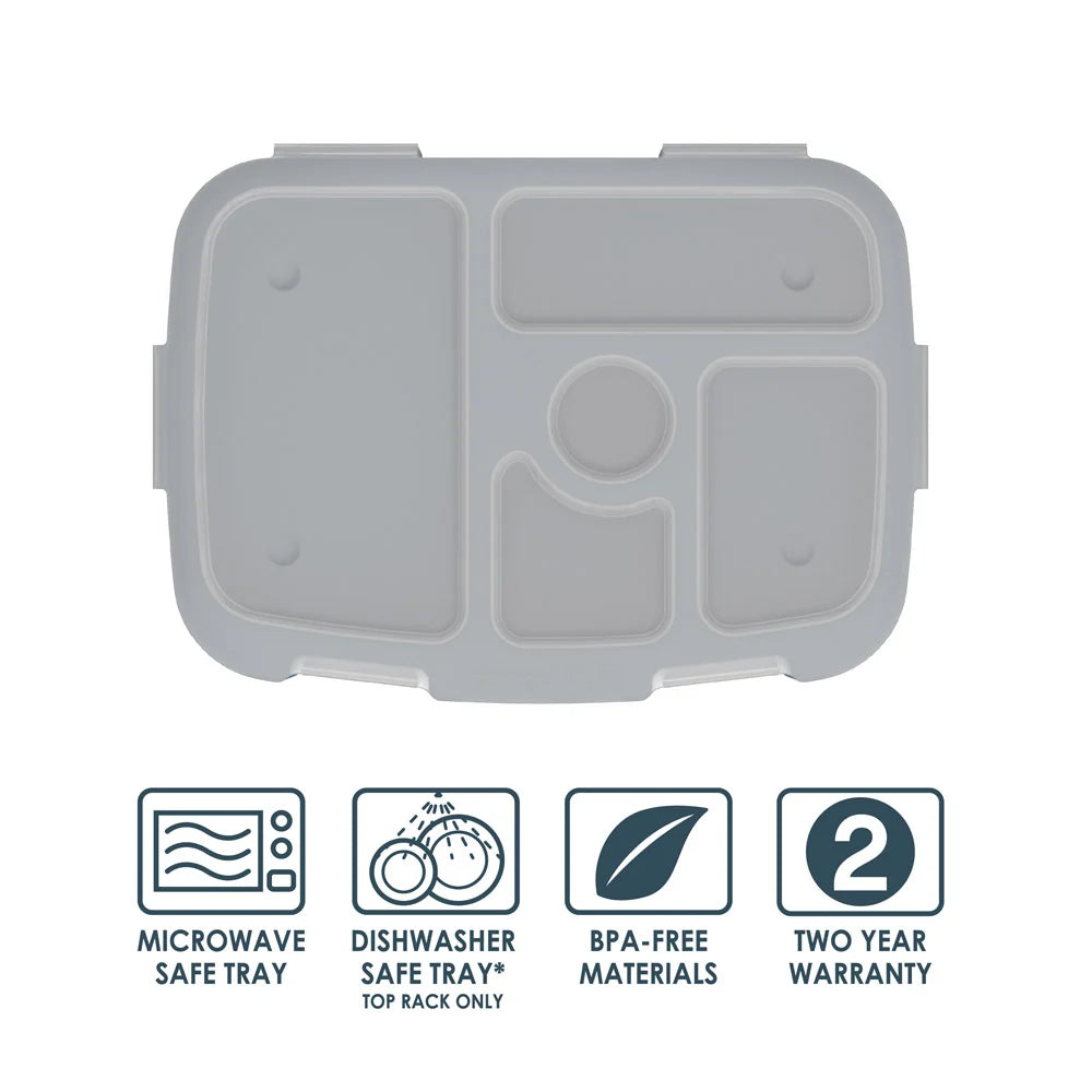 Bentgo Kids Prints Tray with Transparent Cover