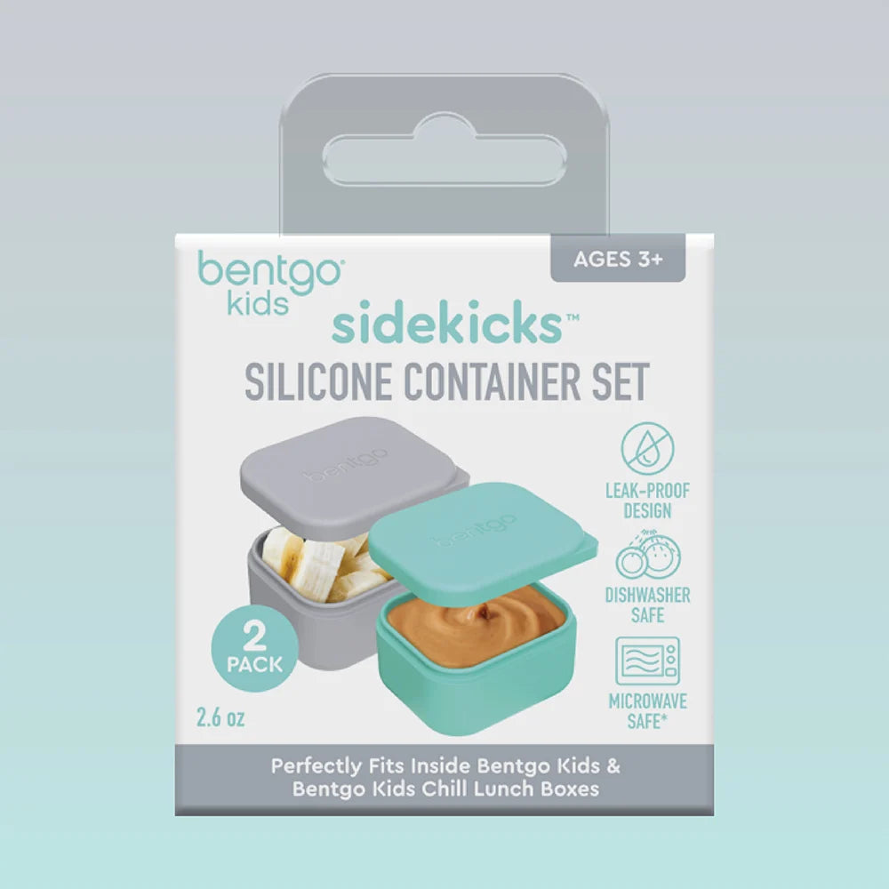 Bentgo Kids Sidekicks 2-Pack Silicone Container Set