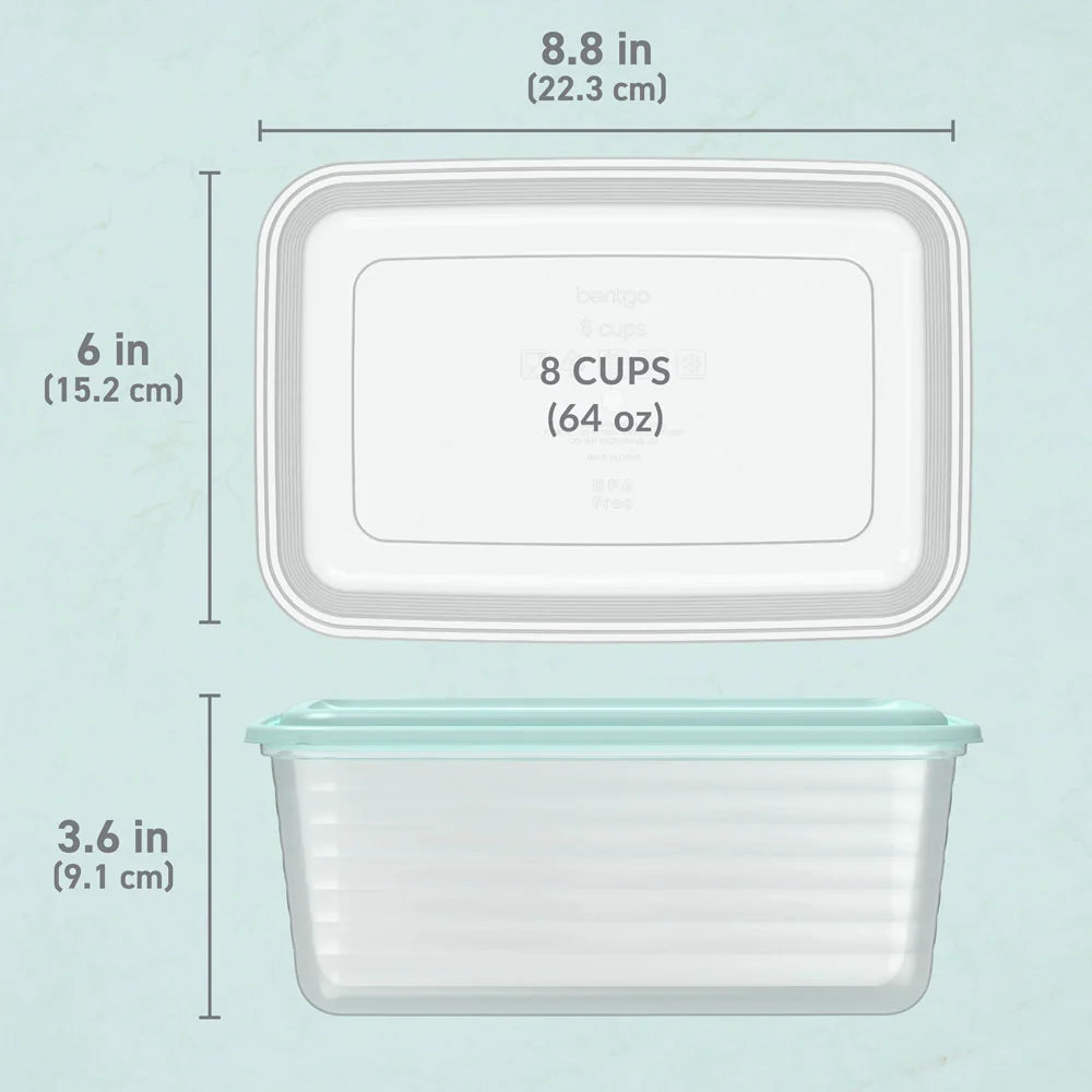 Bentgo Prep 8-Cup Deep-Dish Container (20-Piece Set)