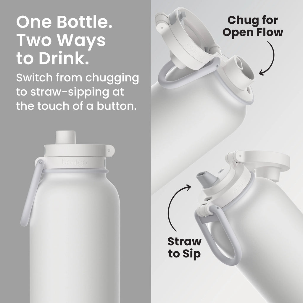 Bentgo Flip 2-in-1 Water Bottle (40 fl oz)