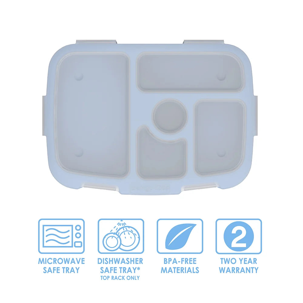 Bentgo Kids Prints Tray with Transparent Cover