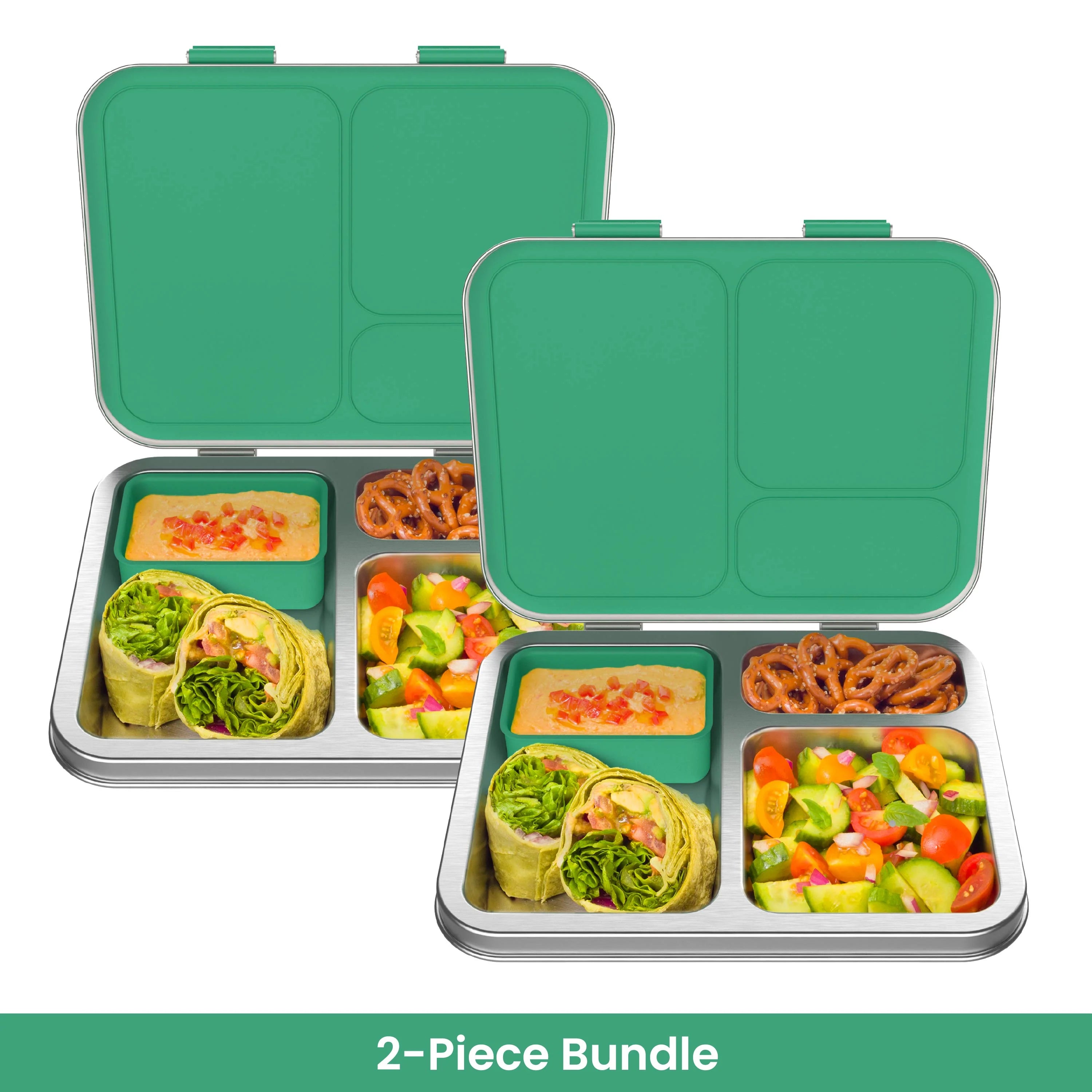Bentgo Kids Stainless Steel Lunch Box (2-Pack)