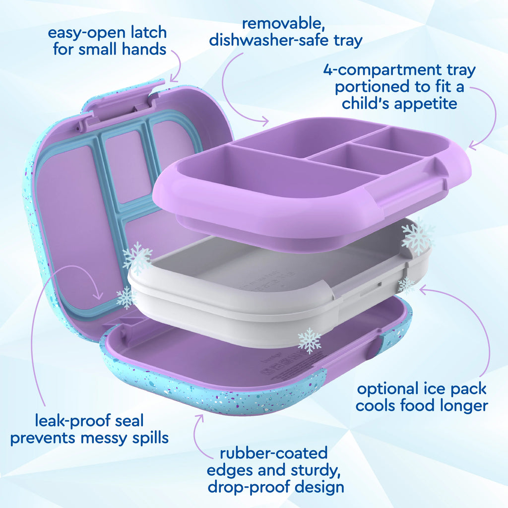 Bentgo Chill Kids Lunch Box & 2 Extra Trays with Lids