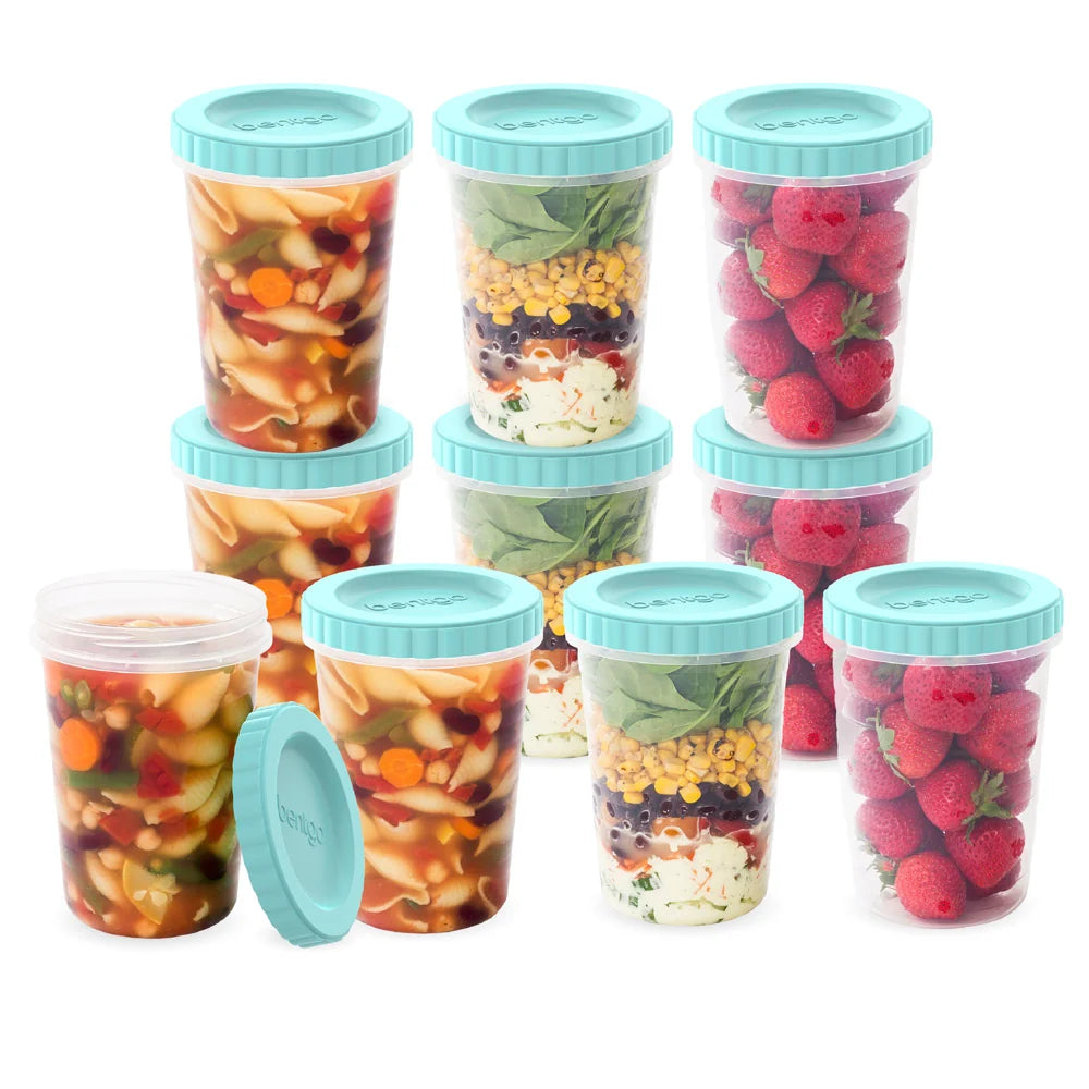 Bentgo Prep Twist-Top Fluid Ounce Containers (20-Piece)