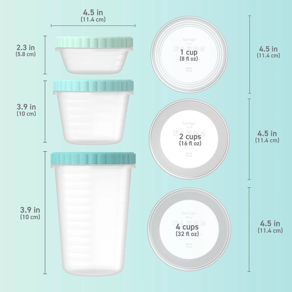 Bentgo Prep Twist-Top Containers (60-Piece)