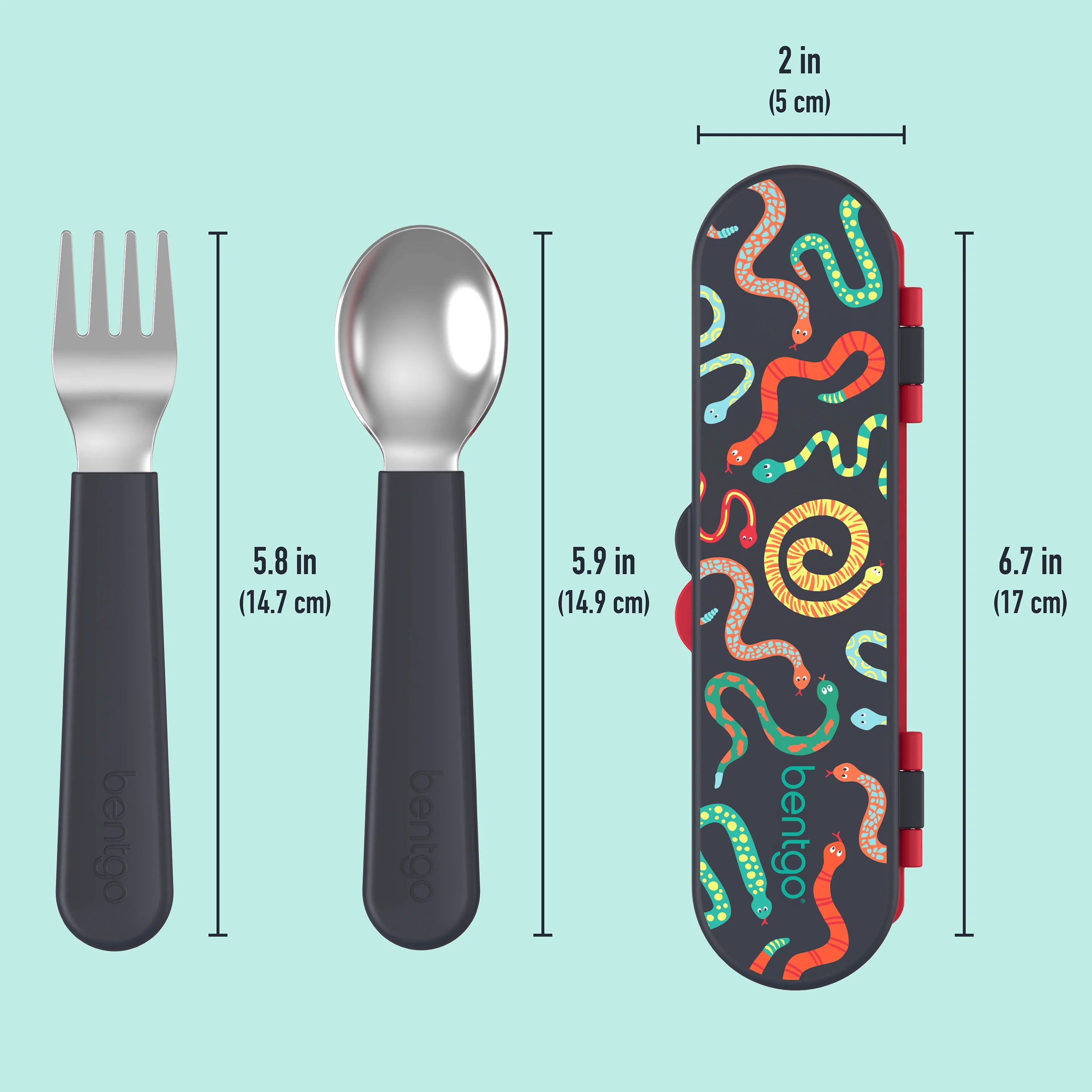 Bentgo Kids Stainless Steel Utensil Set