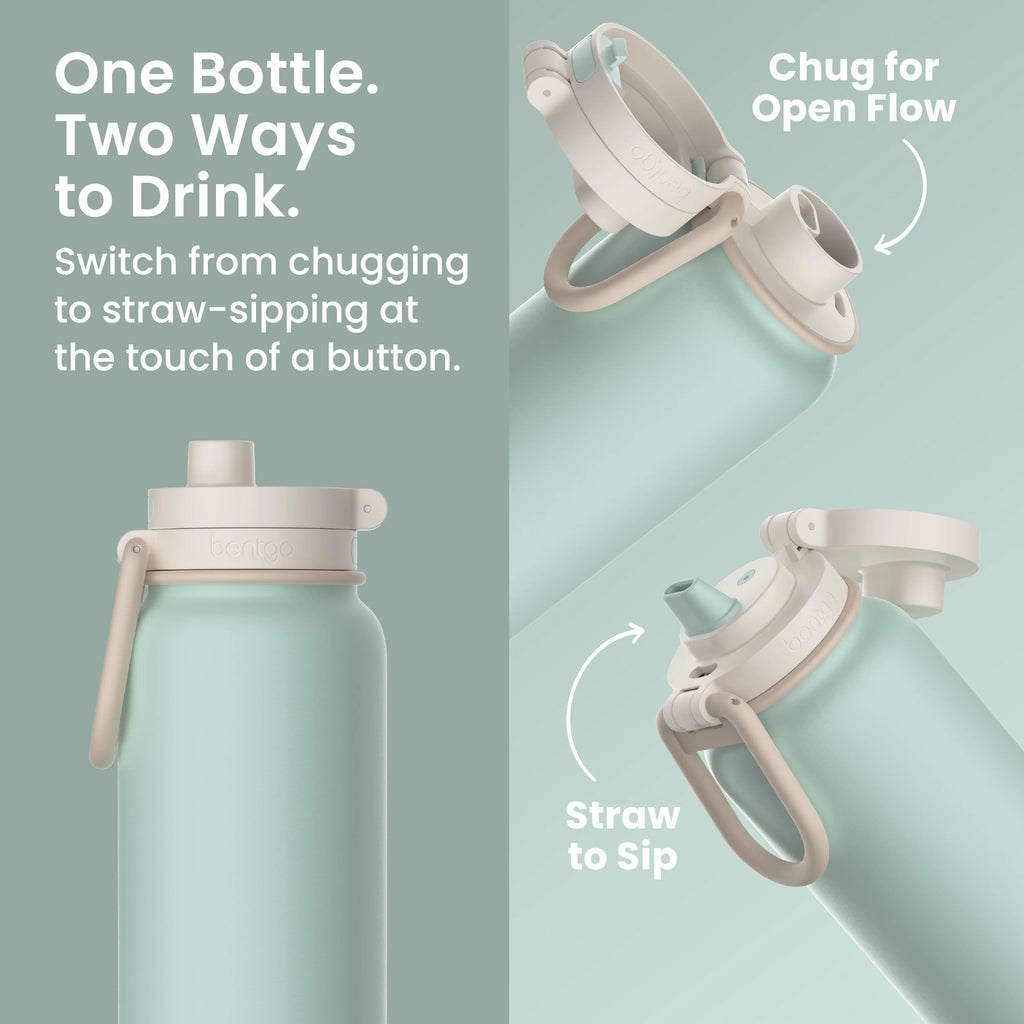 Bentgo Flip 2-in-1 Water Bottle (24 fl oz)