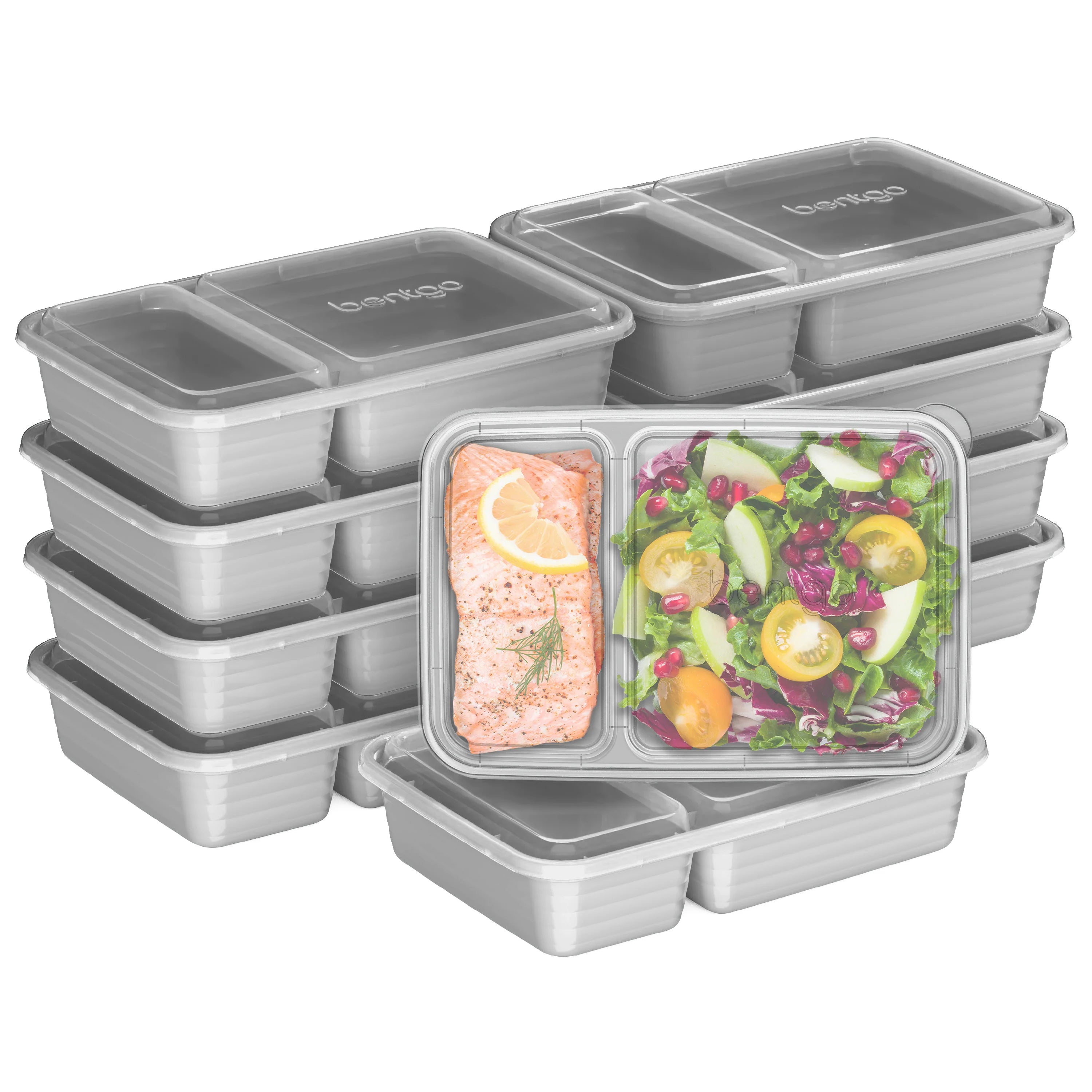 Bentgo Prep 2-Compartment Meal Prep Containers (20-Piece)