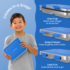 Bentgo Kids Stainless Steel Lunch Box