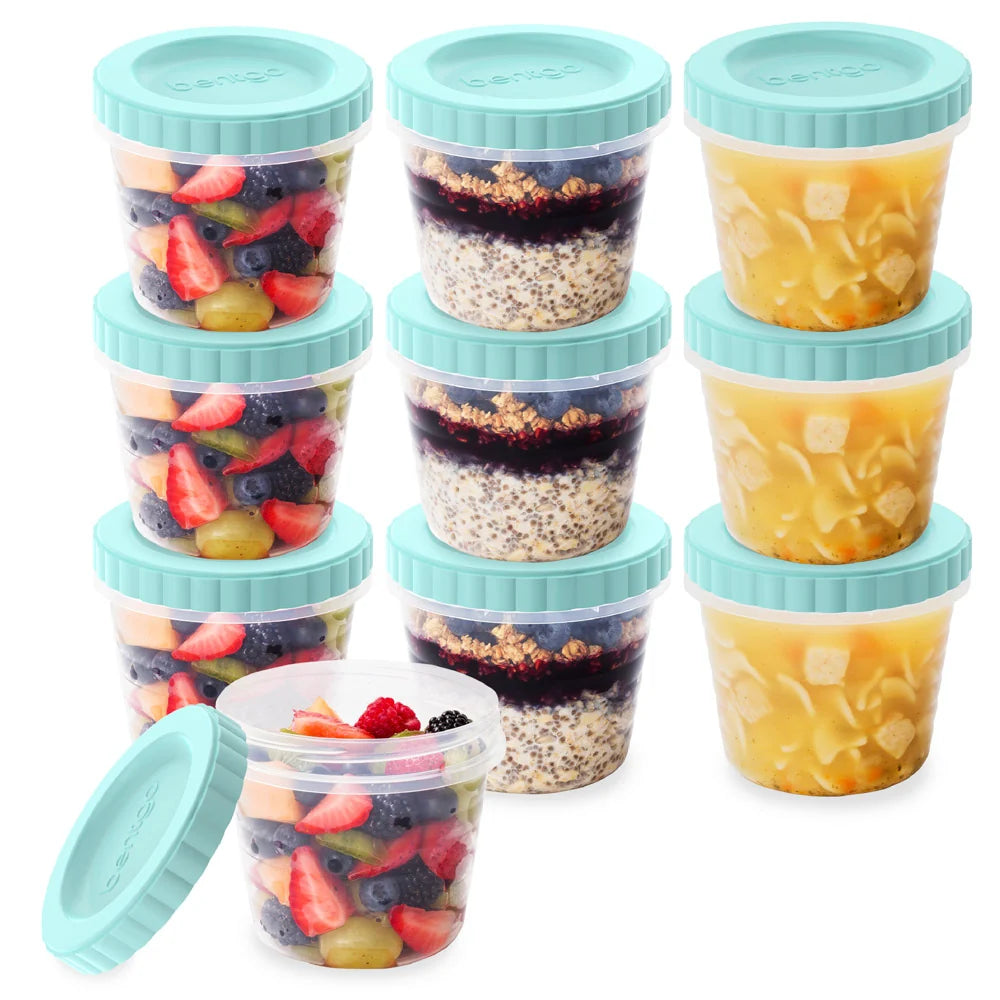 Bentgo Prep Twist-Top Fluid Ounce Containers (20-Piece)