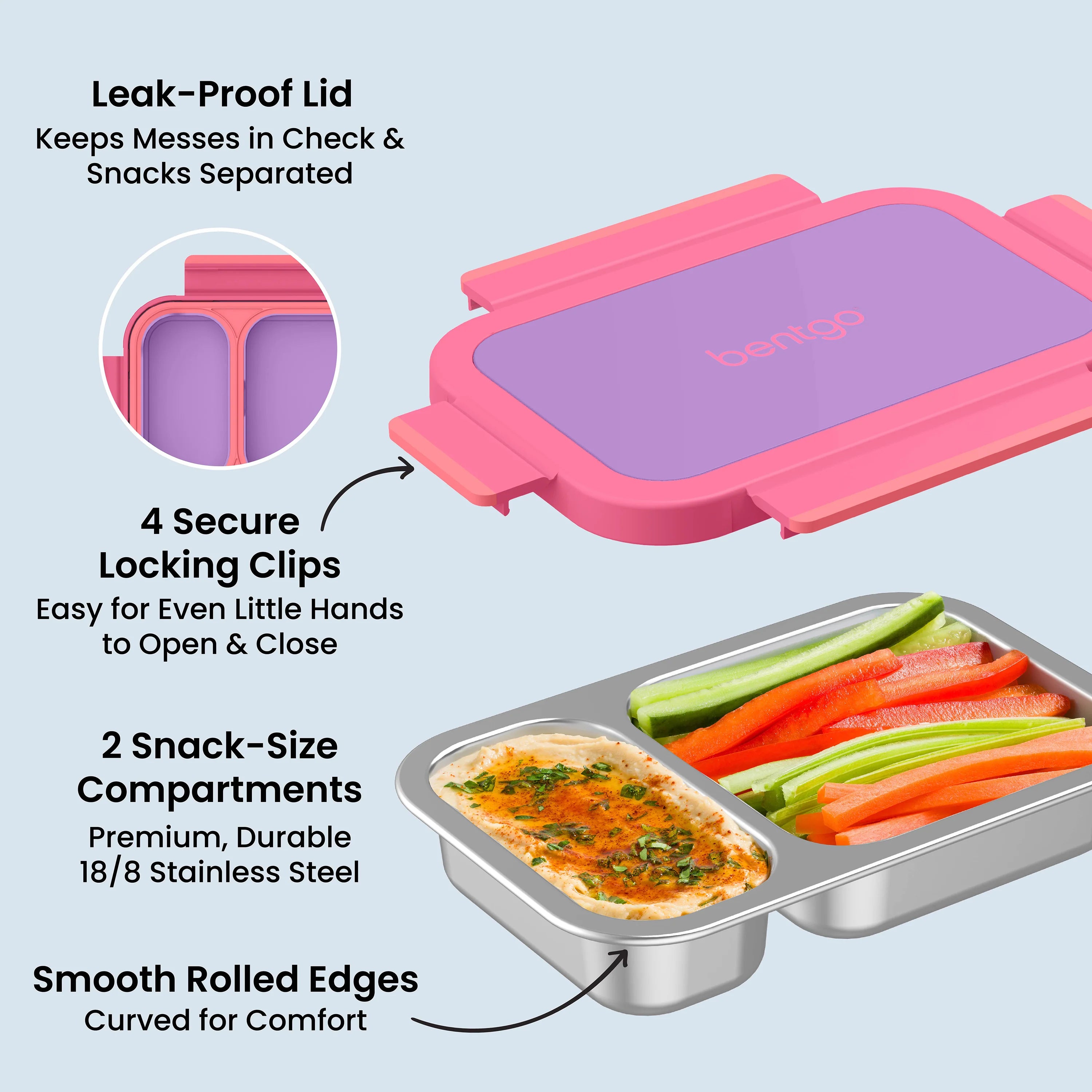 Bentgo Stainless Steel Snack Box