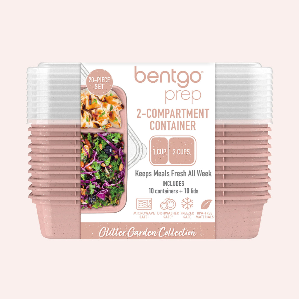 Bentgo Prep 2-Compartment Meal Prep Containers (20-Piece)