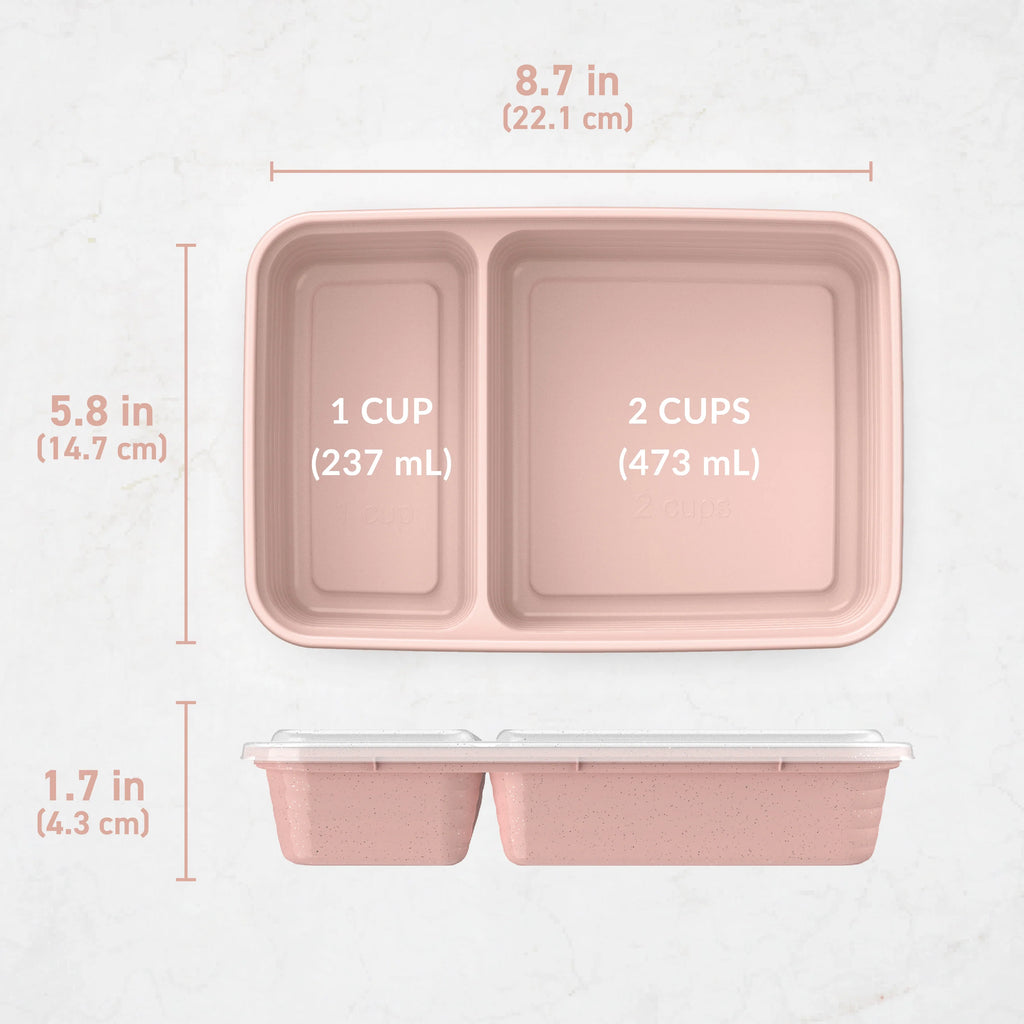 Bentgo Prep 2-Compartment Meal Prep Containers (20-Piece)