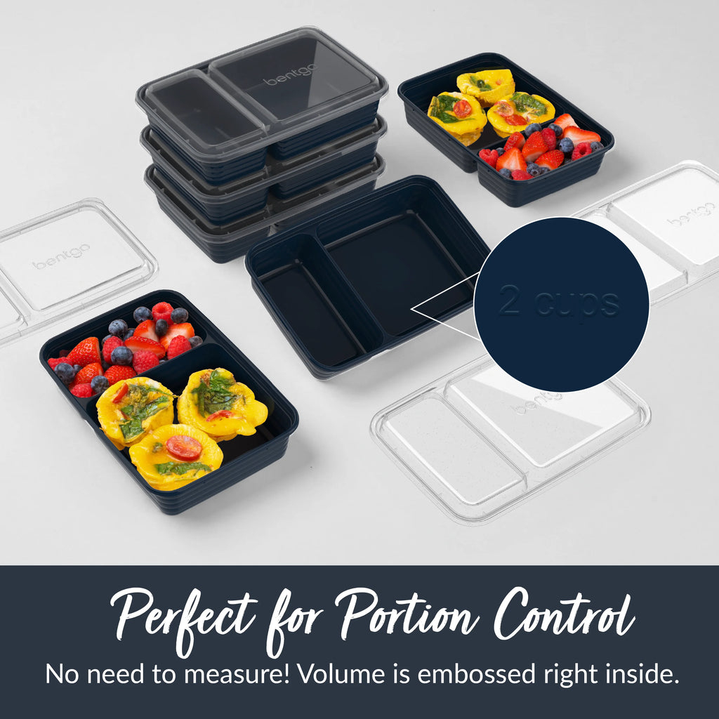 Bentgo Prep 2-Compartment Meal Prep Containers (20-Piece)