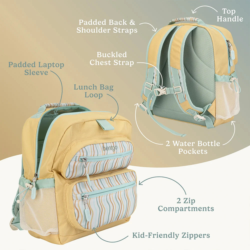 Bentgo Kids Whimsy & Wonder Backpack