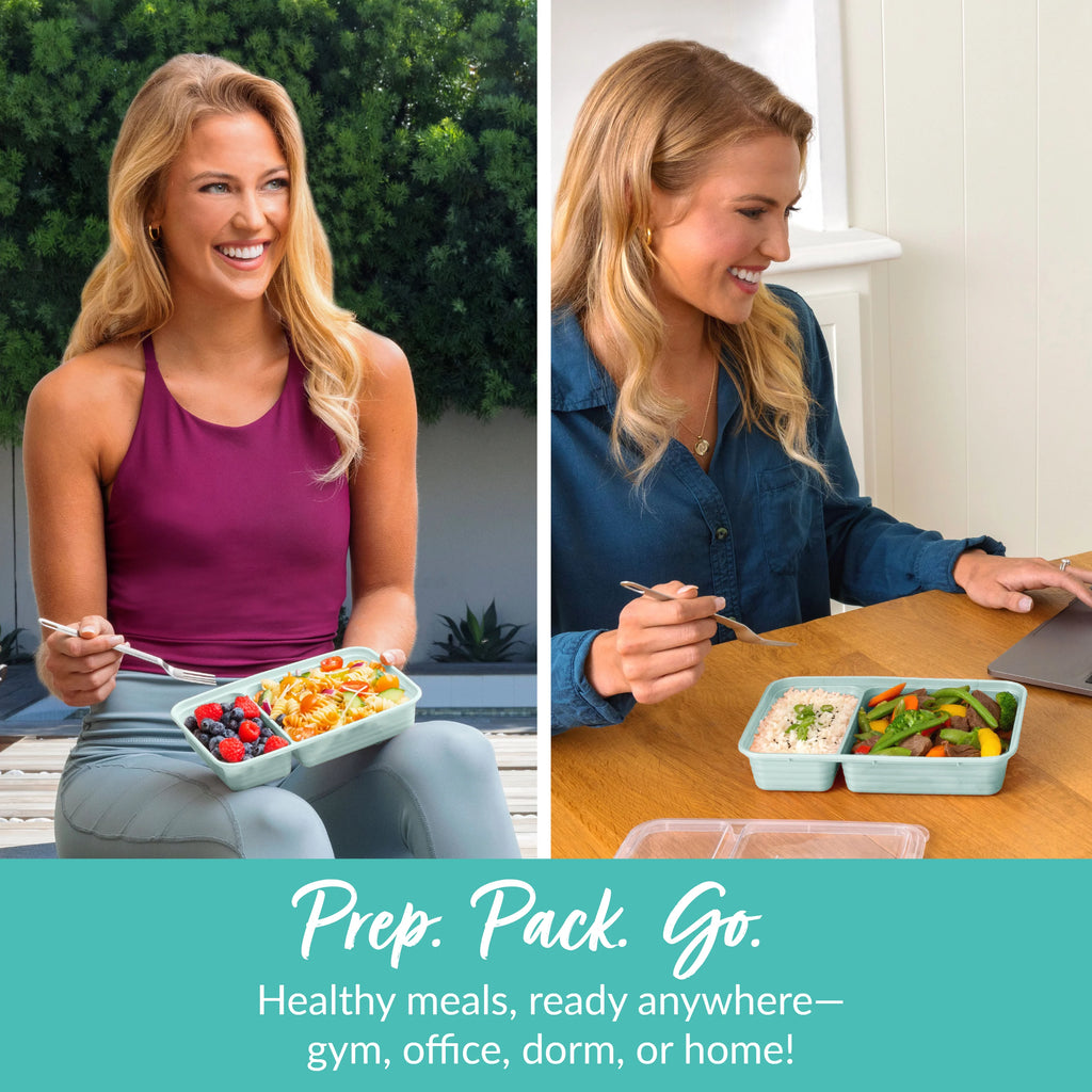 Bentgo Prep 2-Compartment Meal Prep Containers (20-Piece)