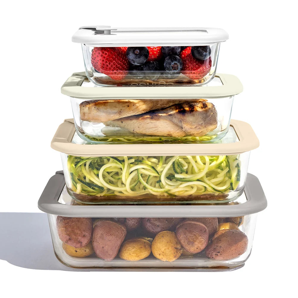 Bentgo Signature Glass Food Storage Set (8-Piece)