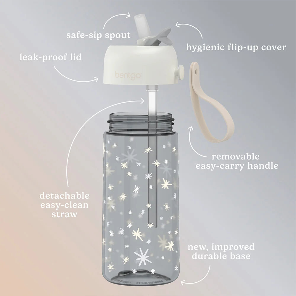 Bentgo Kids Whimsy & Wonder Prints Water Bottle