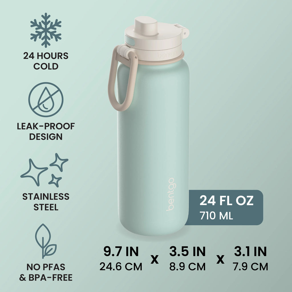 Bentgo Flip 2-in-1 Water Bottle (24 fl oz)
