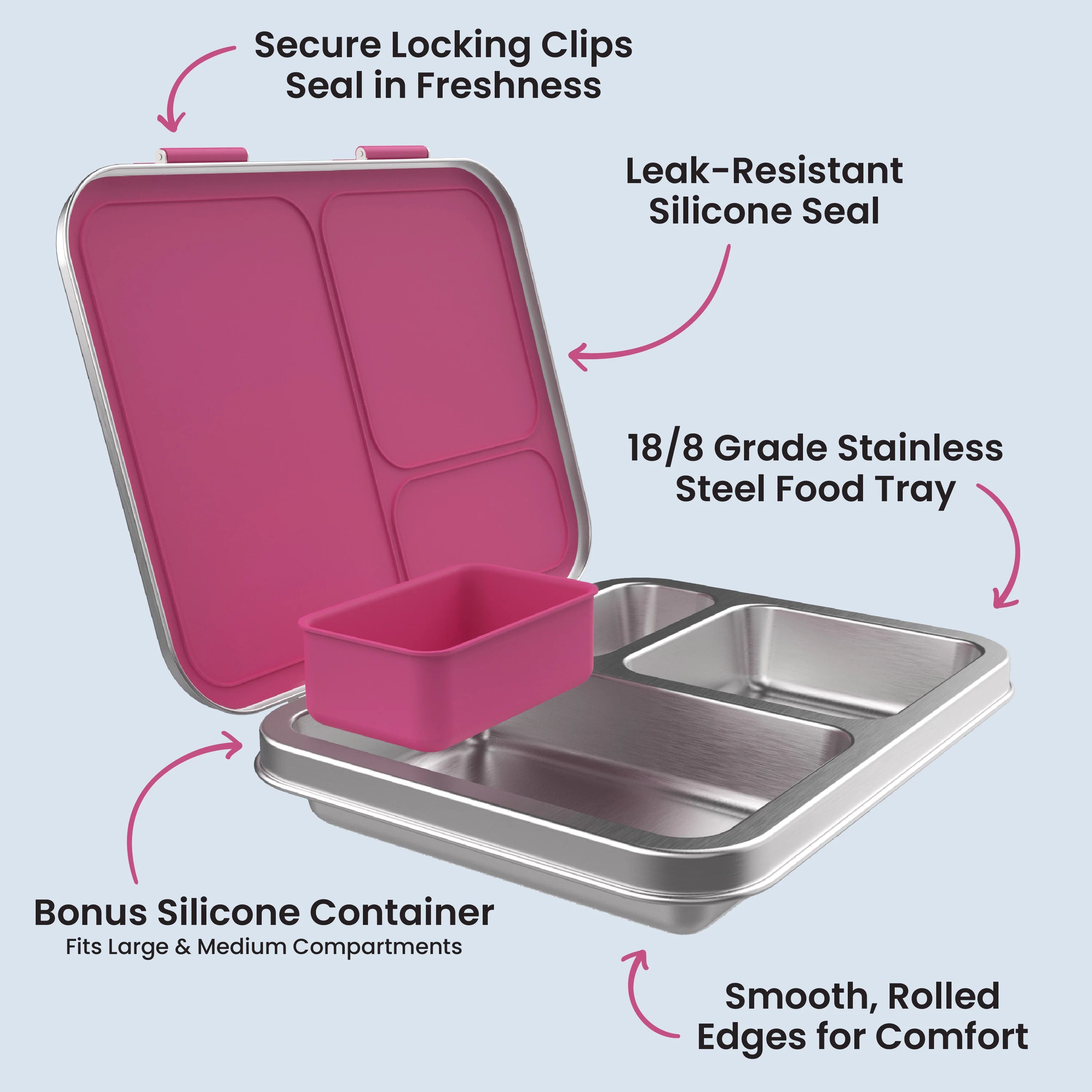 Bentgo Kids Stainless Steel Lunch Box