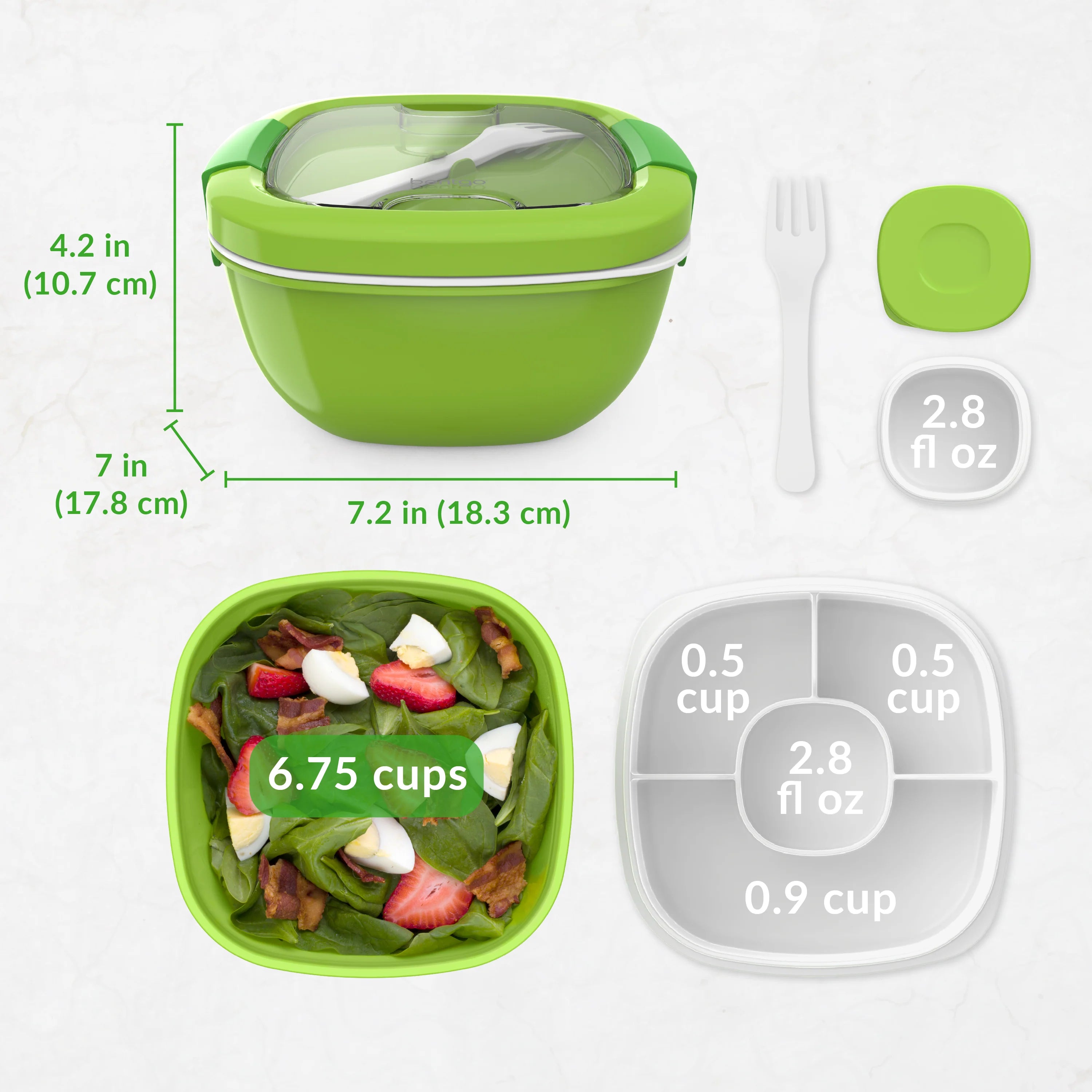 Bentgo All-in-One Salad Container