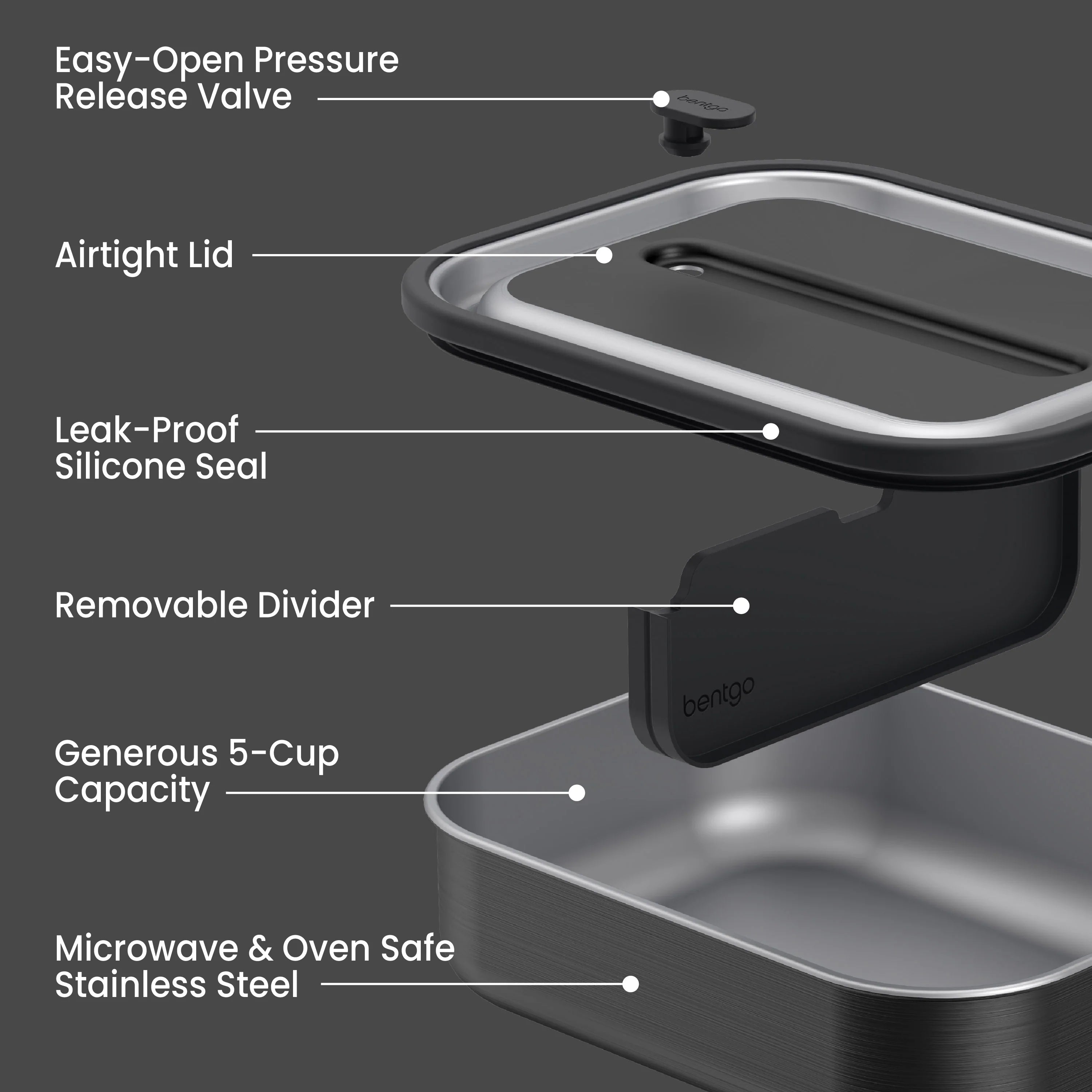 Bentgo MicroSteel Lunch Box