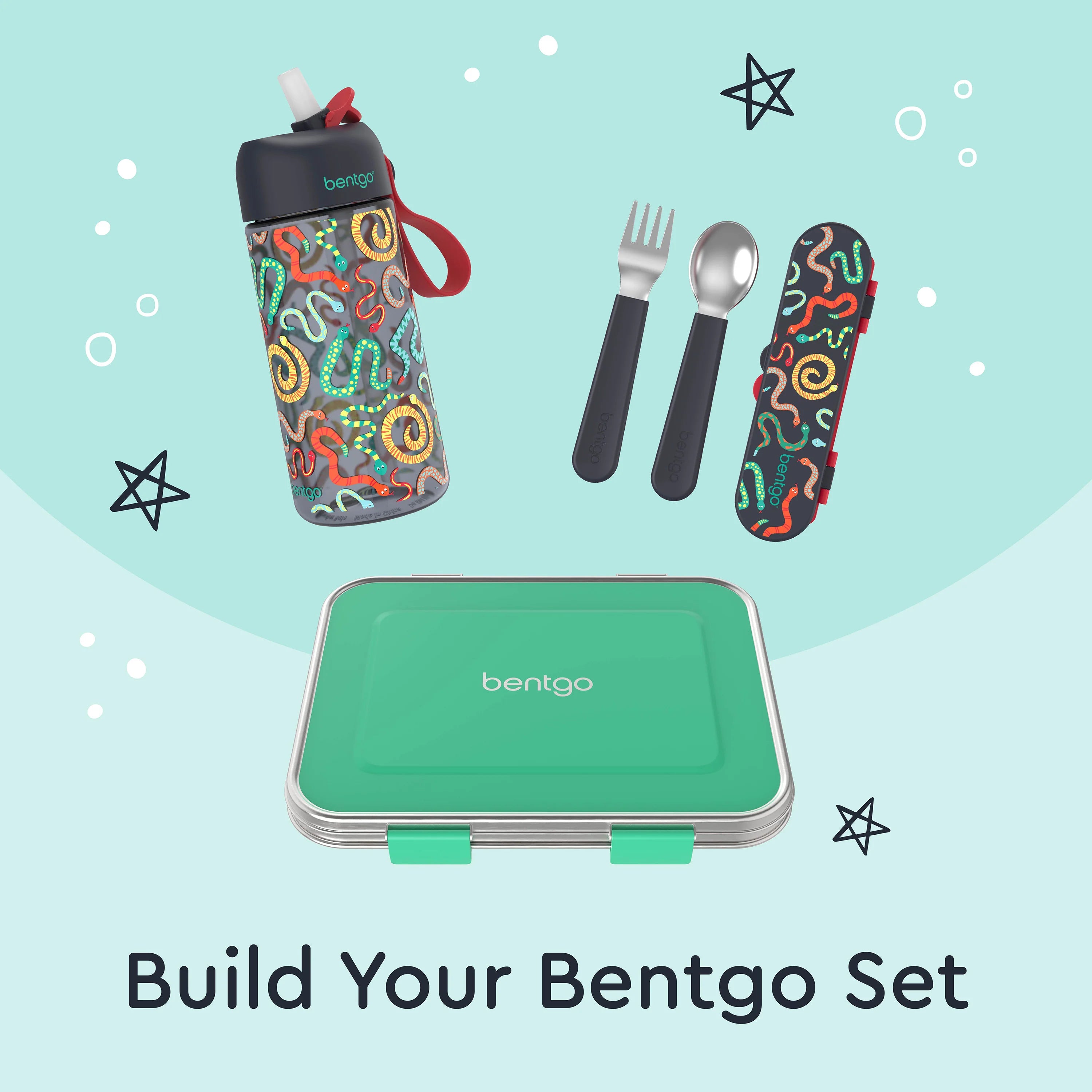 Bentgo Kids Stainless Steel Utensil Set