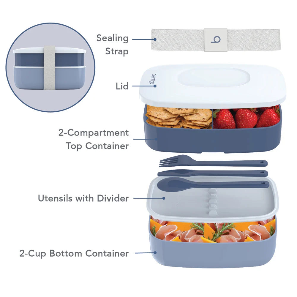 Bentgo® Deluxe 4-Piece Lunch Set