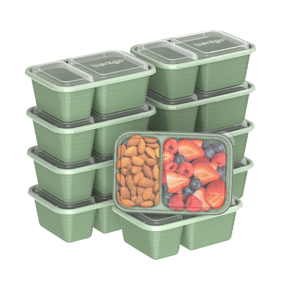Bentgo Prep 2-Compartment Snack Containers (20-Piece)