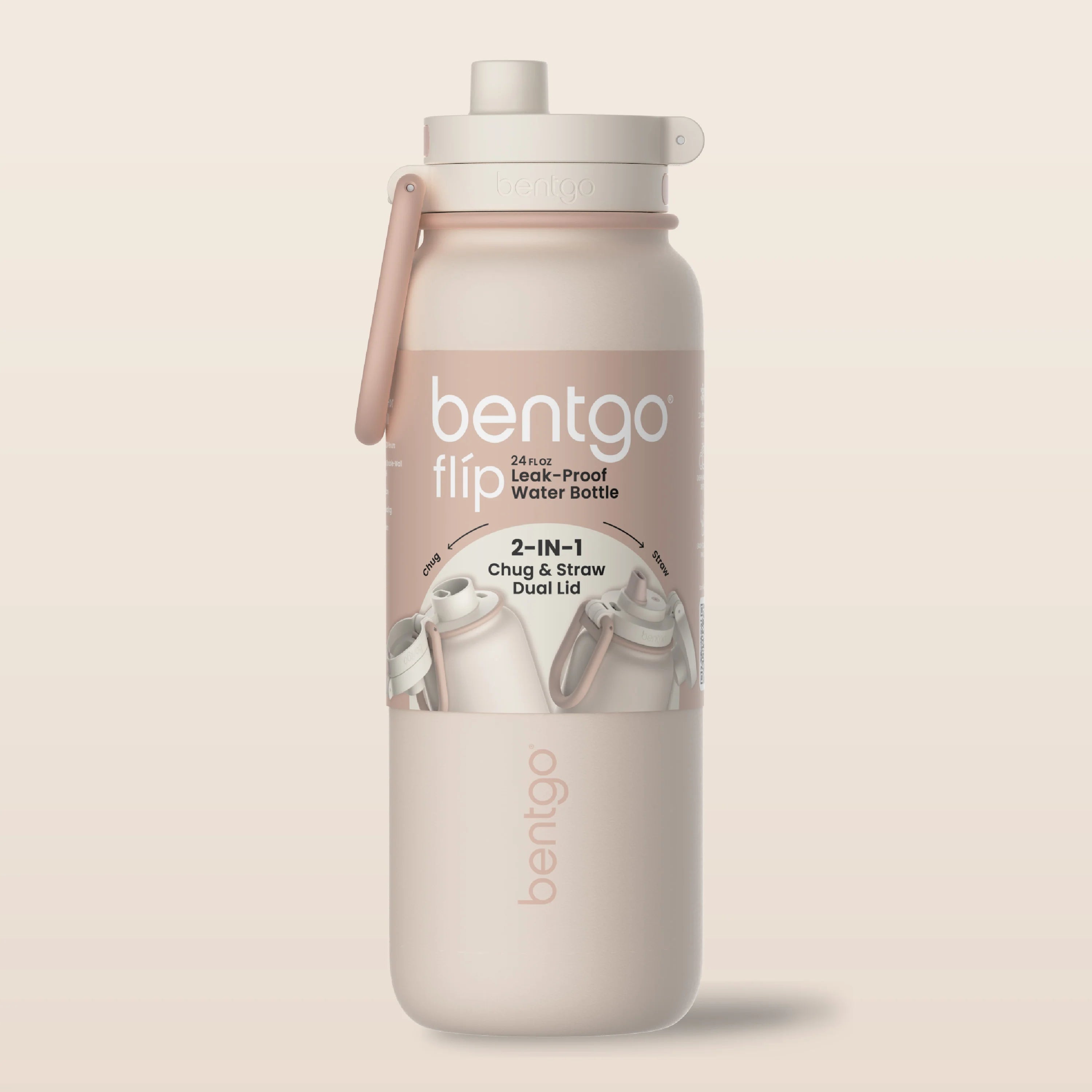 Bentgo Flip 2-in-1 Water Bottle (24 fl oz)