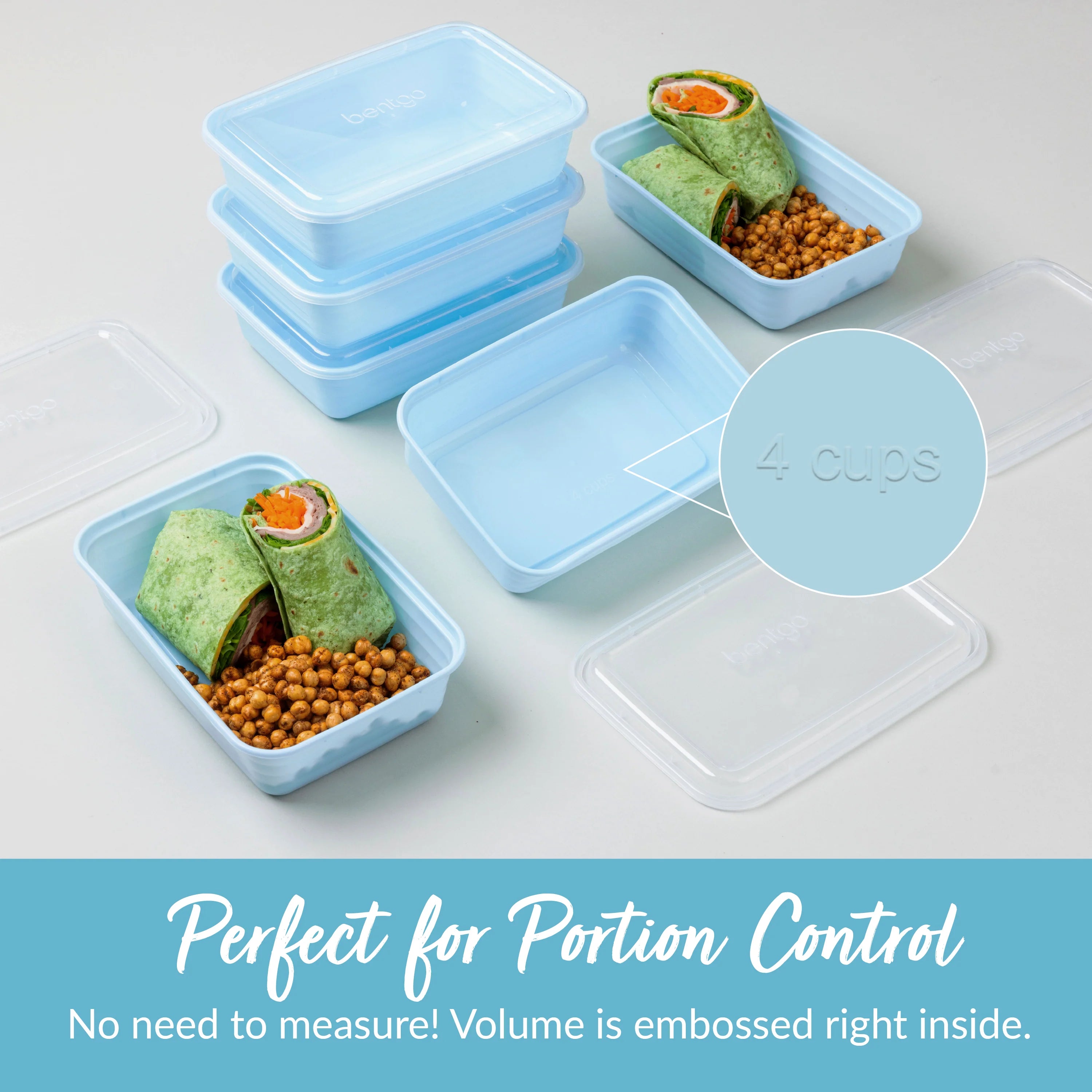 Bentgo Prep 1-Compartment Meal Prep Containers (20-Piece)