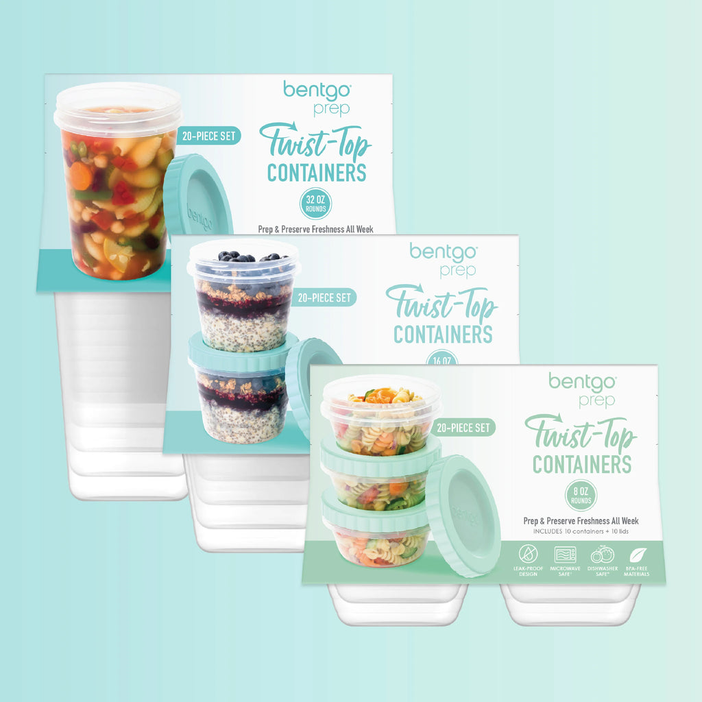Bentgo Prep Twist-Top Containers (60-Piece)