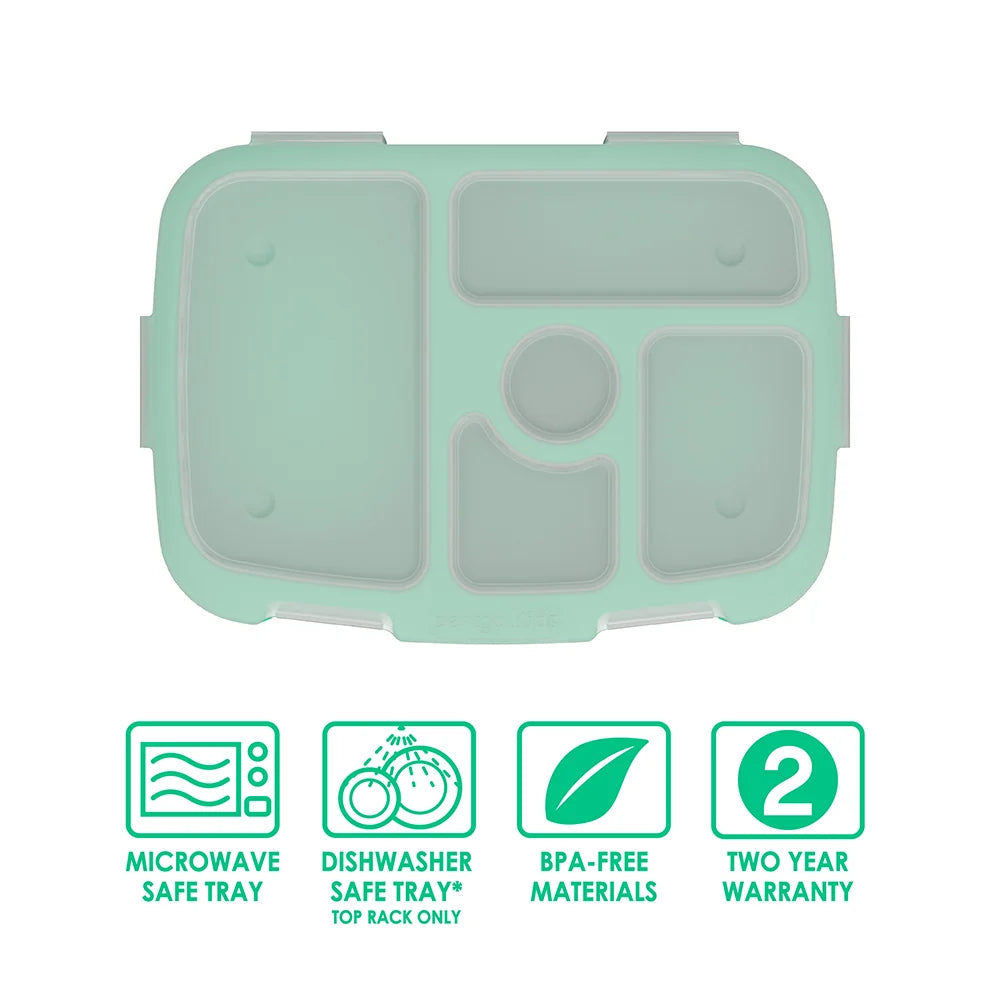 Bentgo Kids Prints Tray with Transparent Cover